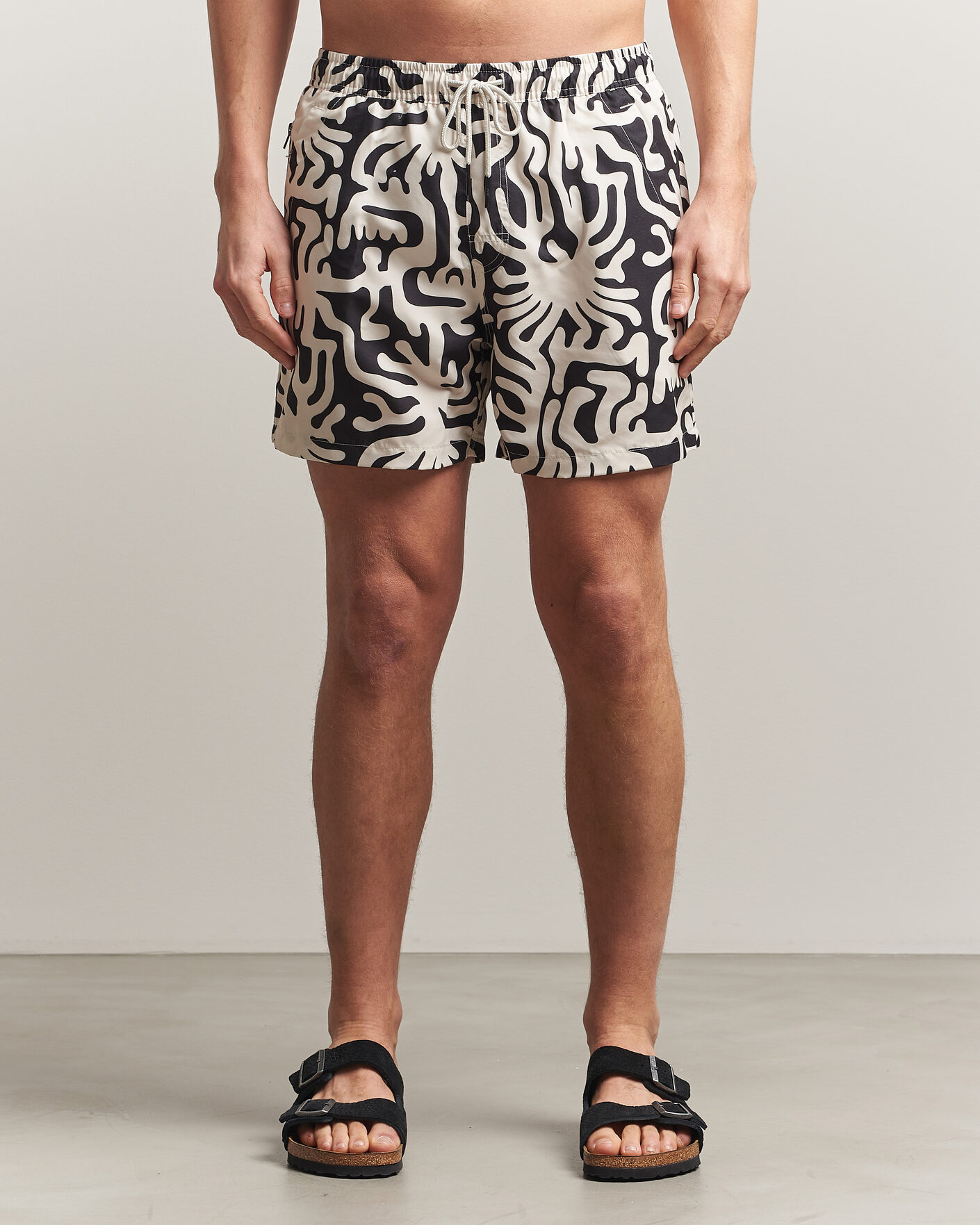 Herr | Badbyxor | OAS | Printed Swimshorts Loefy