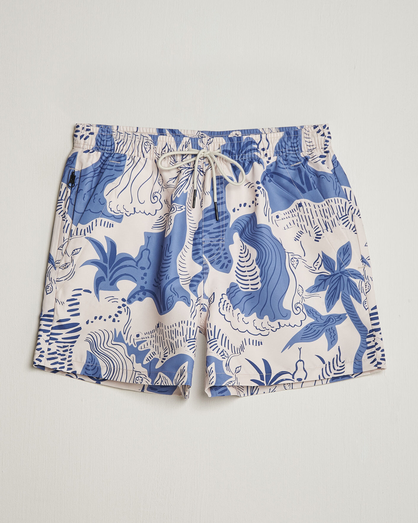 Herr | Badbyxor | OAS | Printed Swimshorts Mystea