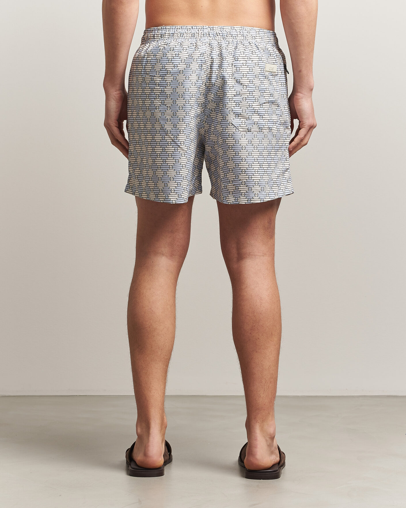 Herr | Badbyxor | OAS | Printed Swimshorts Forti