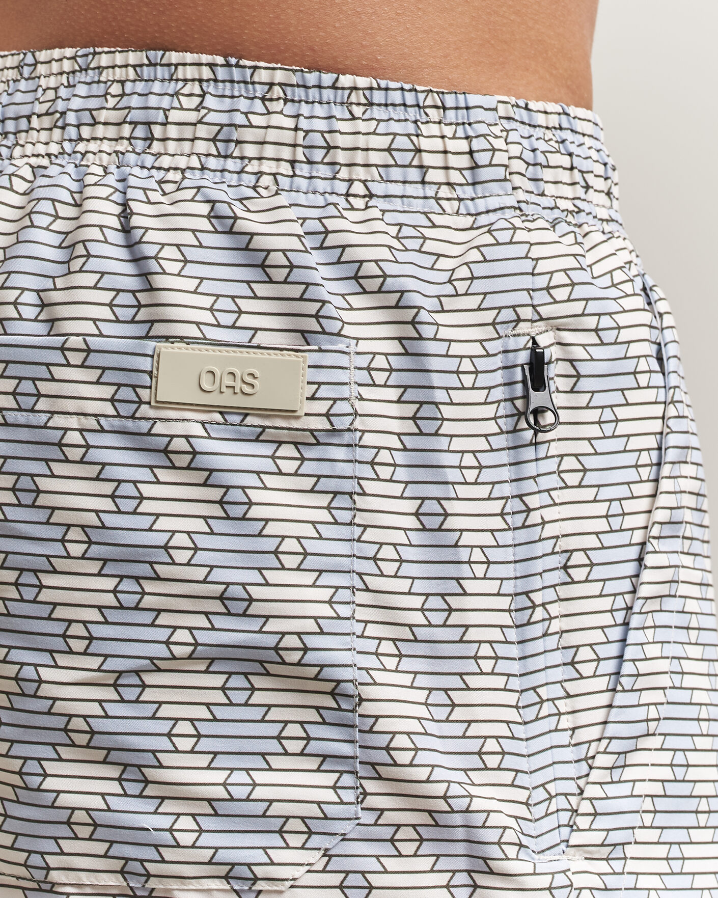 Herr | Badbyxor | OAS | Printed Swimshorts Forti