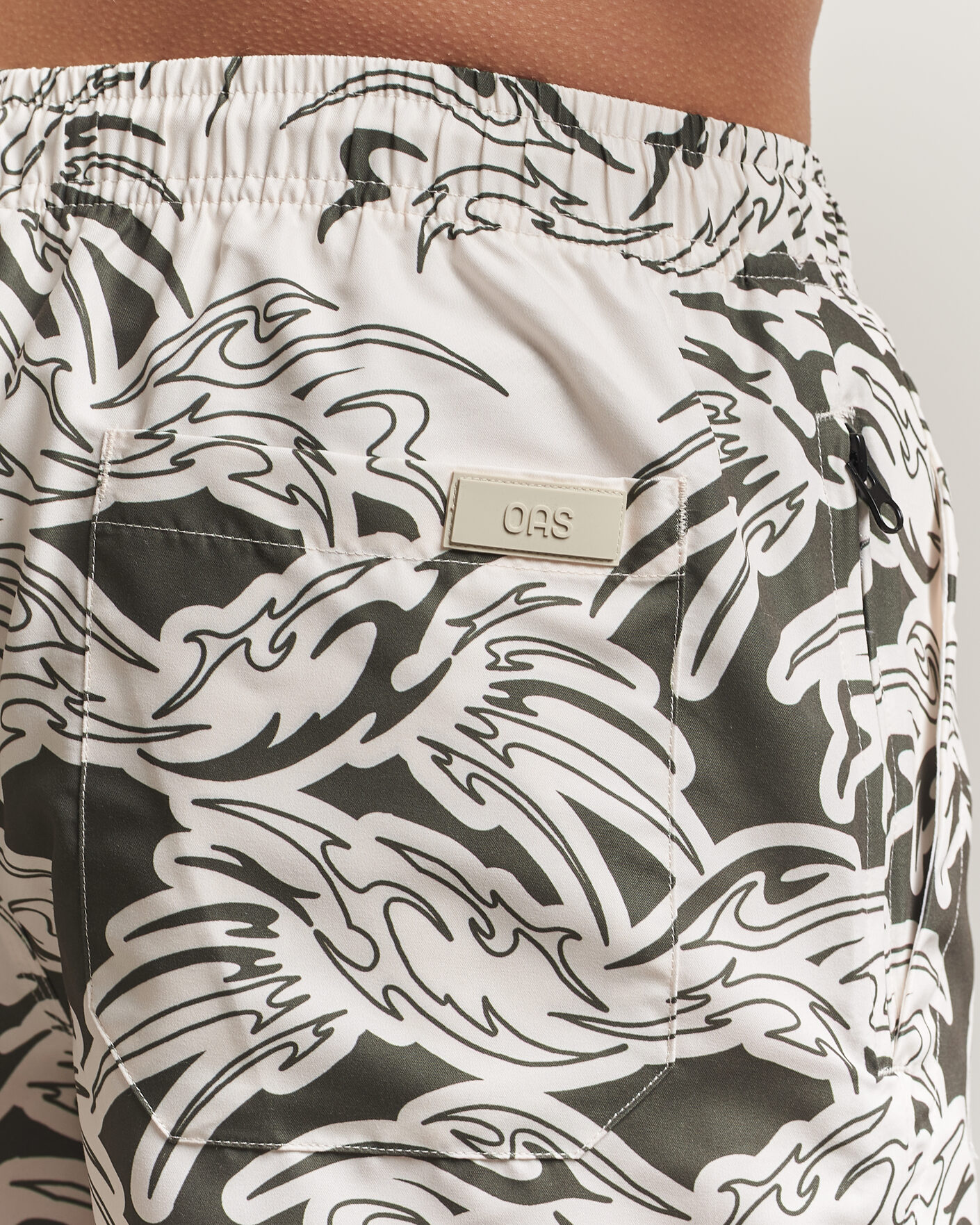 Herr | Badbyxor | OAS | Printed Swimshorts Rogue