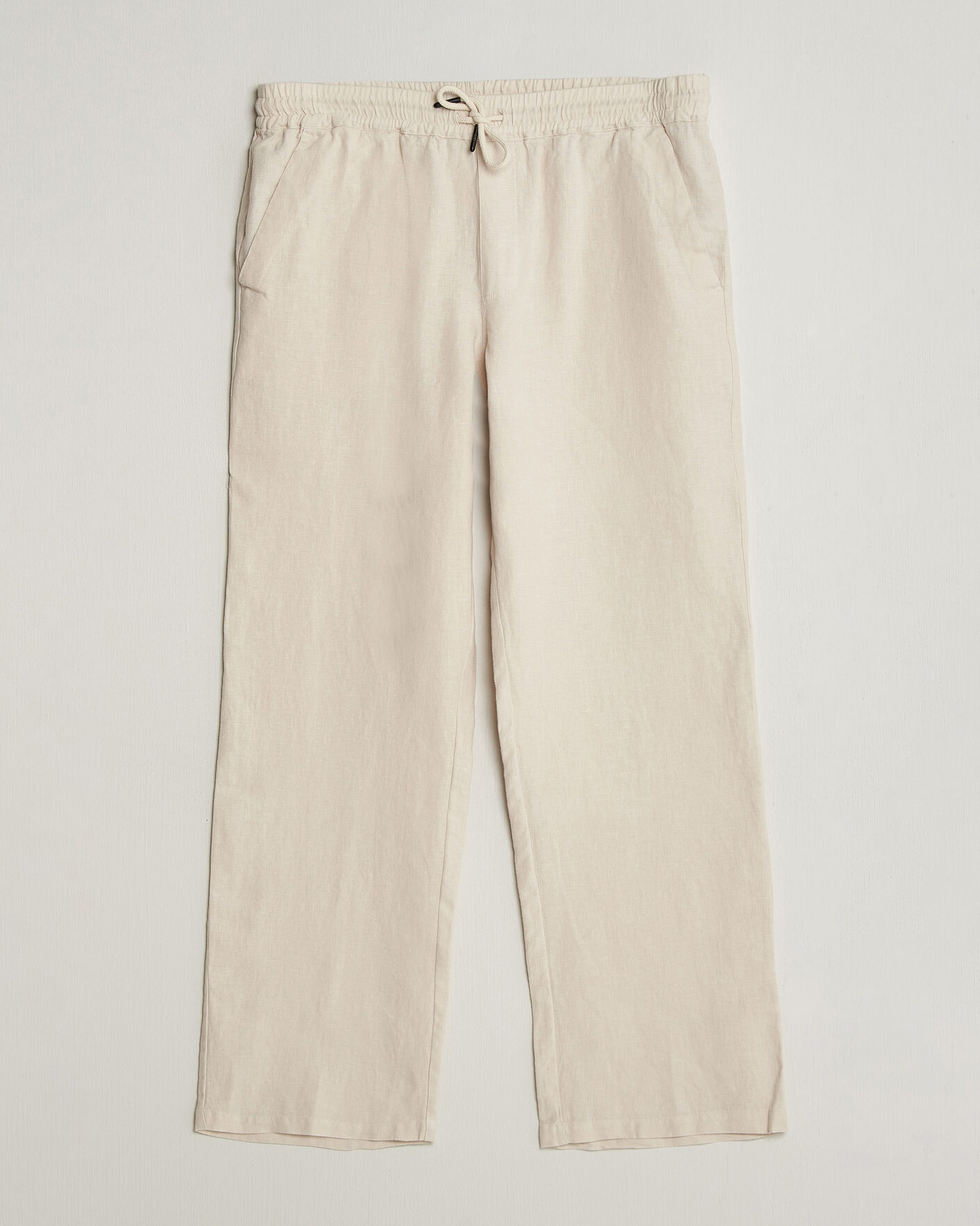 Herr | Byxor | OAS | Nino Linen Pants Beige