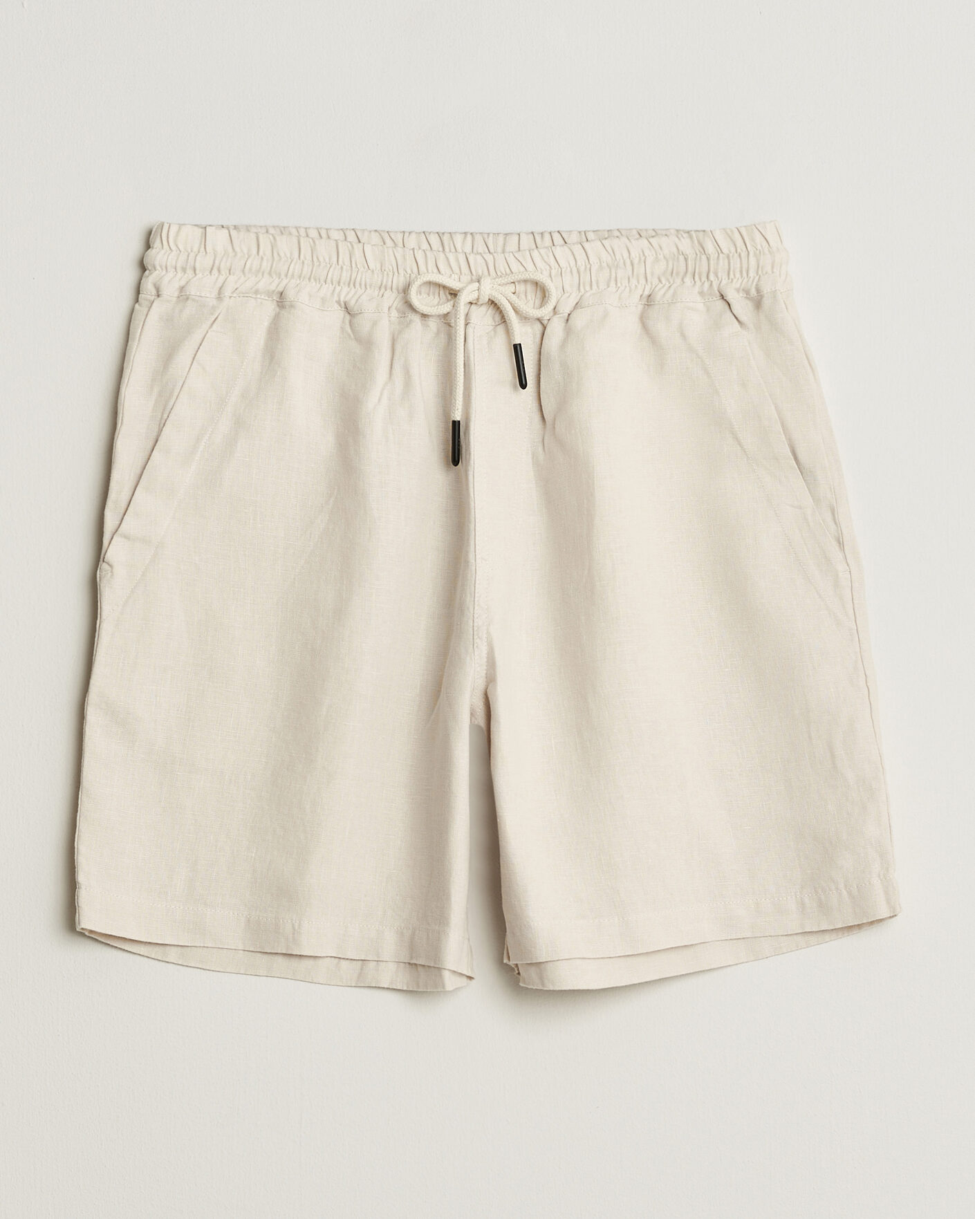 Herr | Shorts | OAS | Porto Linen Shorts Beige