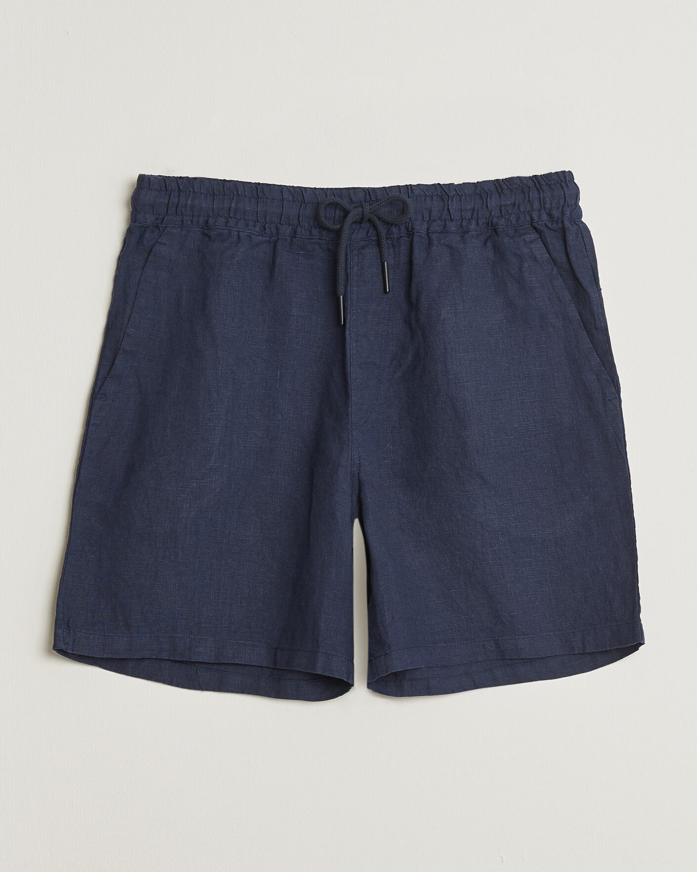 Herr | Shorts | OAS | Porto Linen Shorts Navy