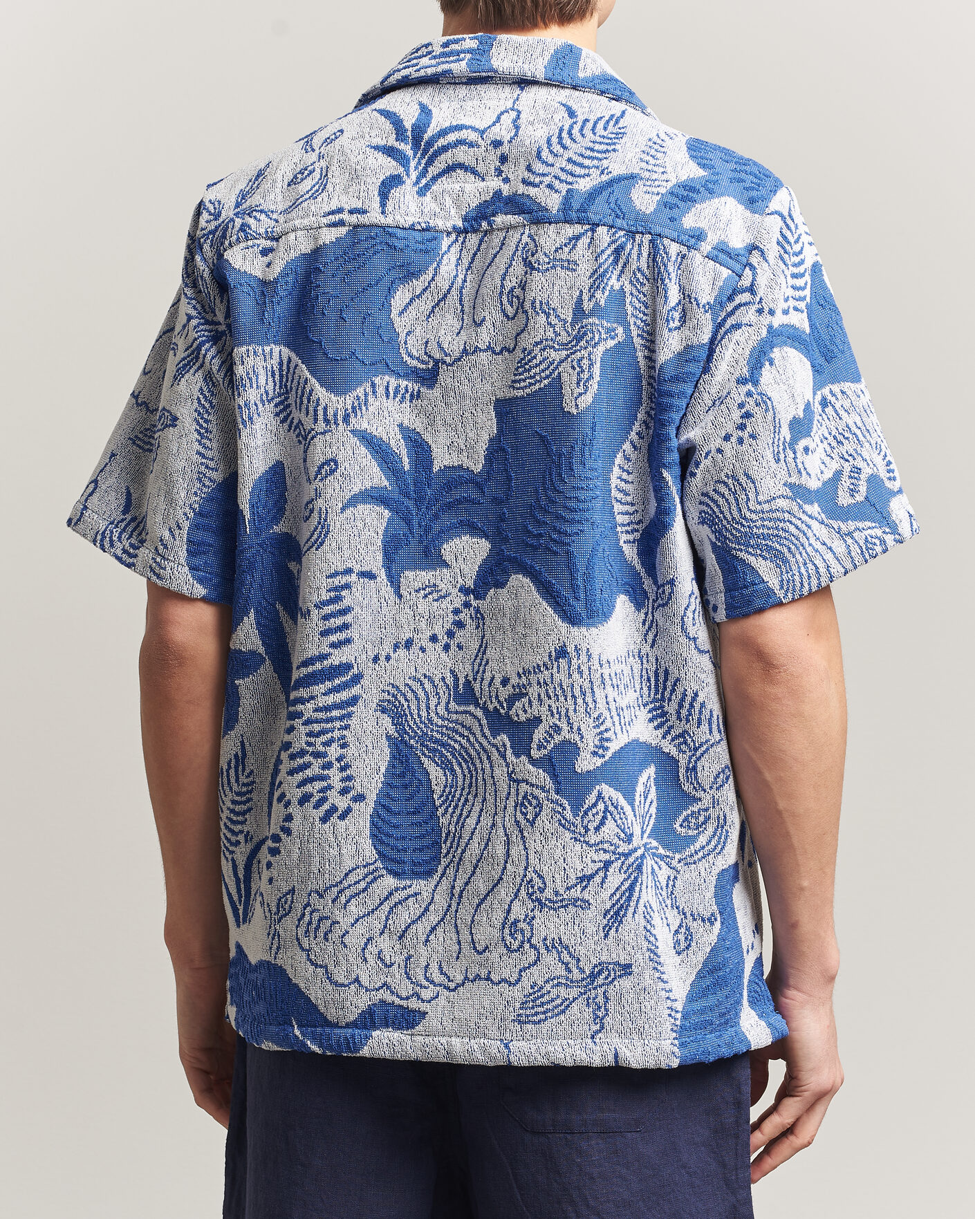 Herr | Skjortor | OAS | Cuba Short Sleeve Shirt Mystea