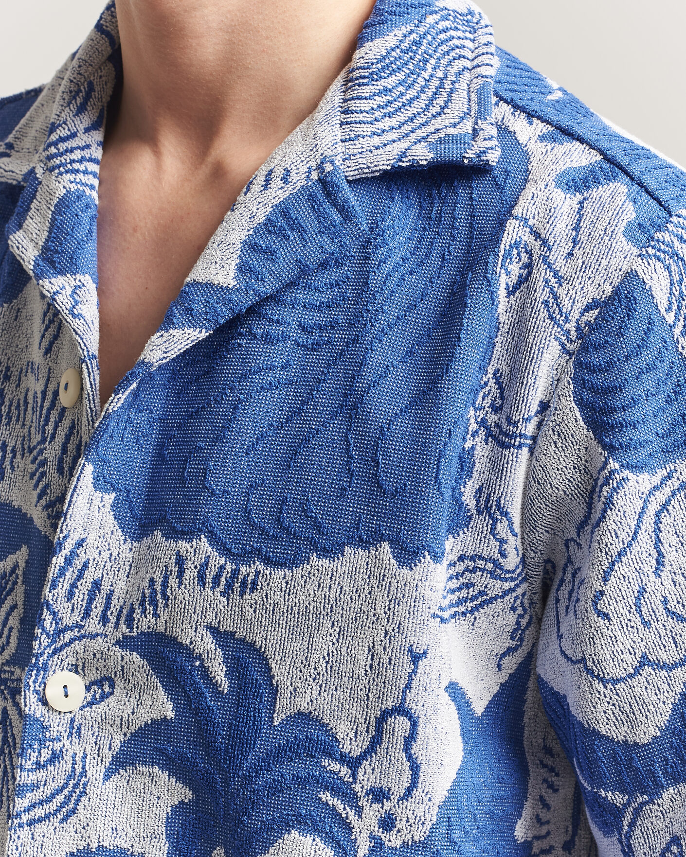 Herr | Skjortor | OAS | Cuba Short Sleeve Shirt Mystea