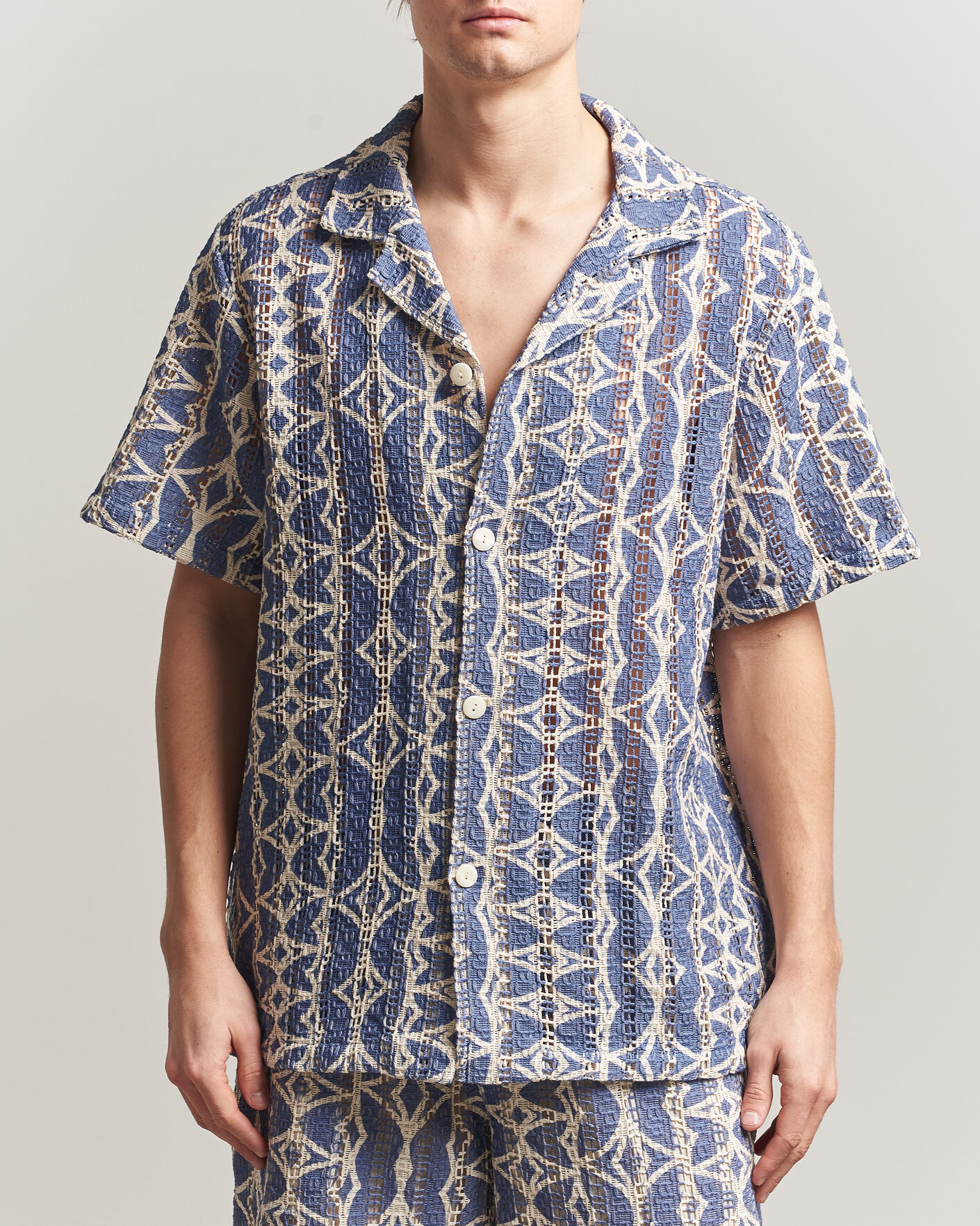 Herr | Skjortor | OAS | Cuba Short Sleeve Shirt Arko