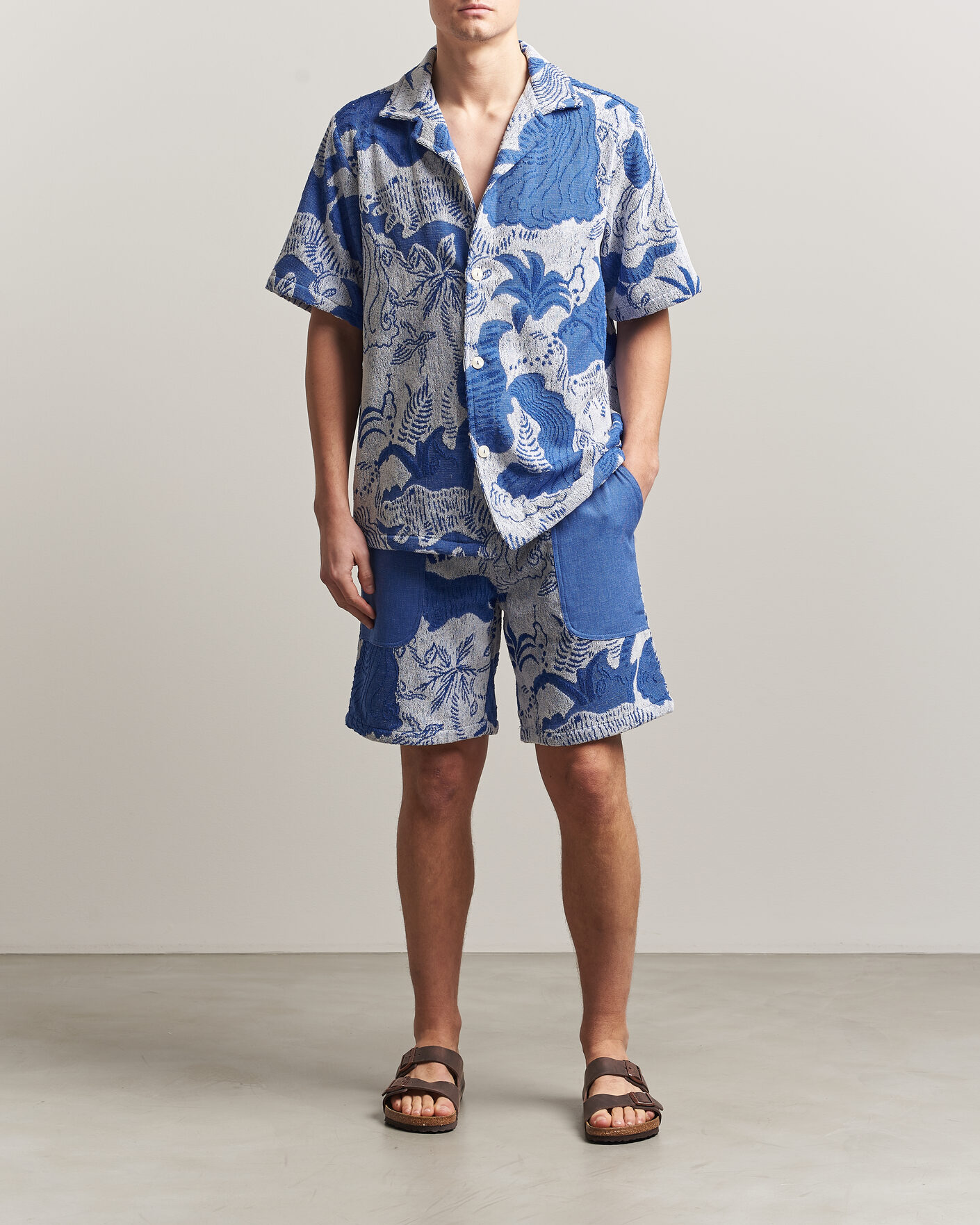 Herr | Shorts | OAS | Nicola Cotton Net Shorts Mystea