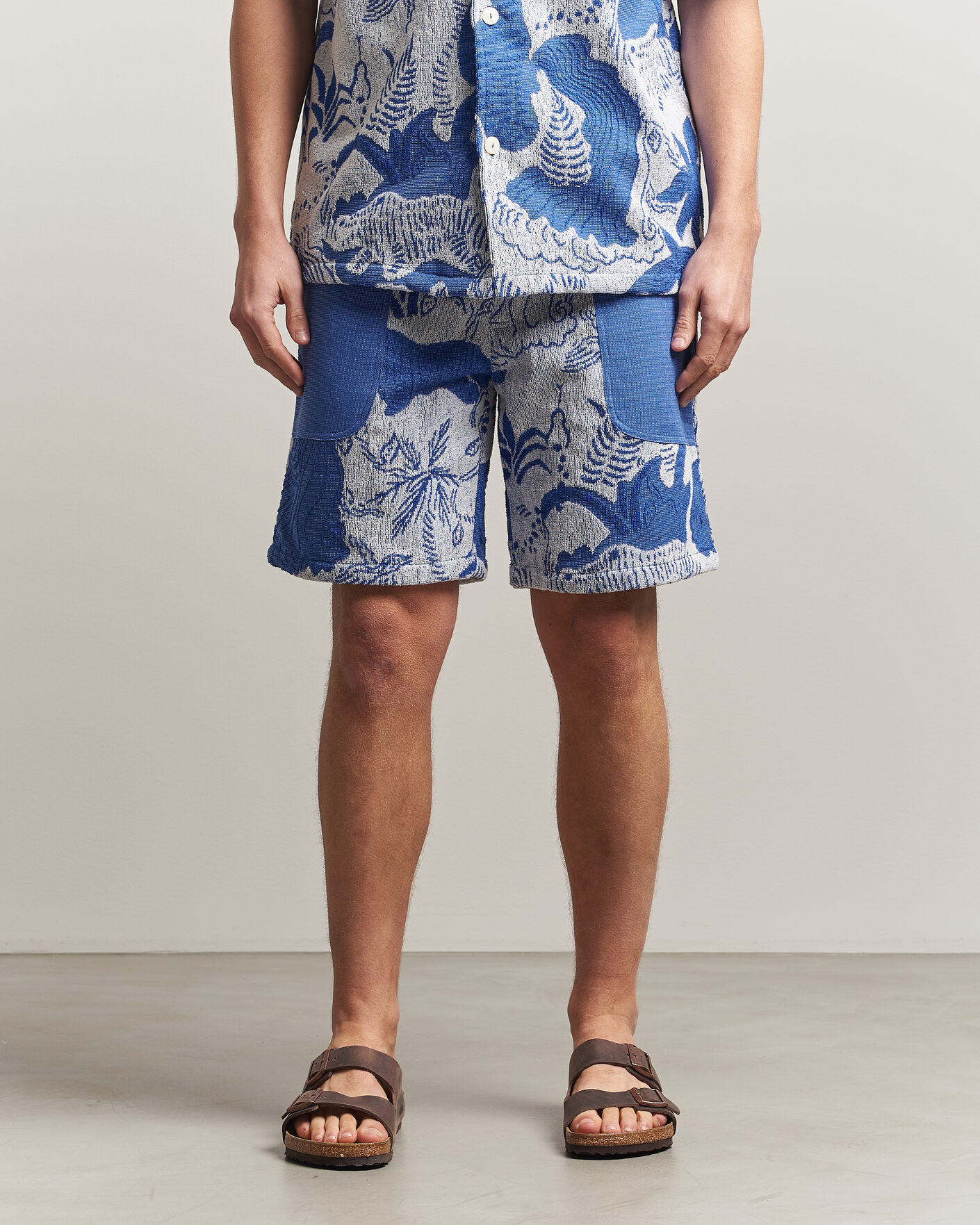 Herr | Shorts | OAS | Nicola Cotton Net Shorts Mystea