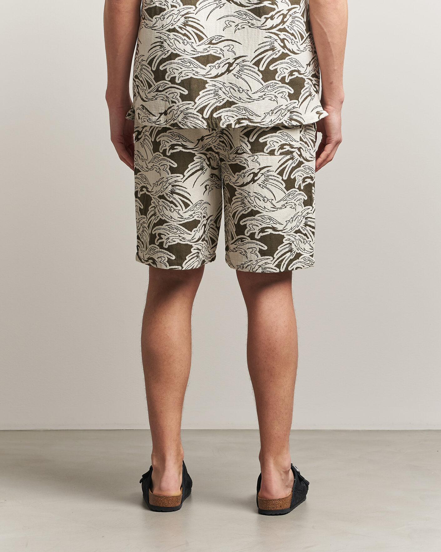 Herr | Shorts | OAS | Nicola Cotton Shorts Rogue Ecru