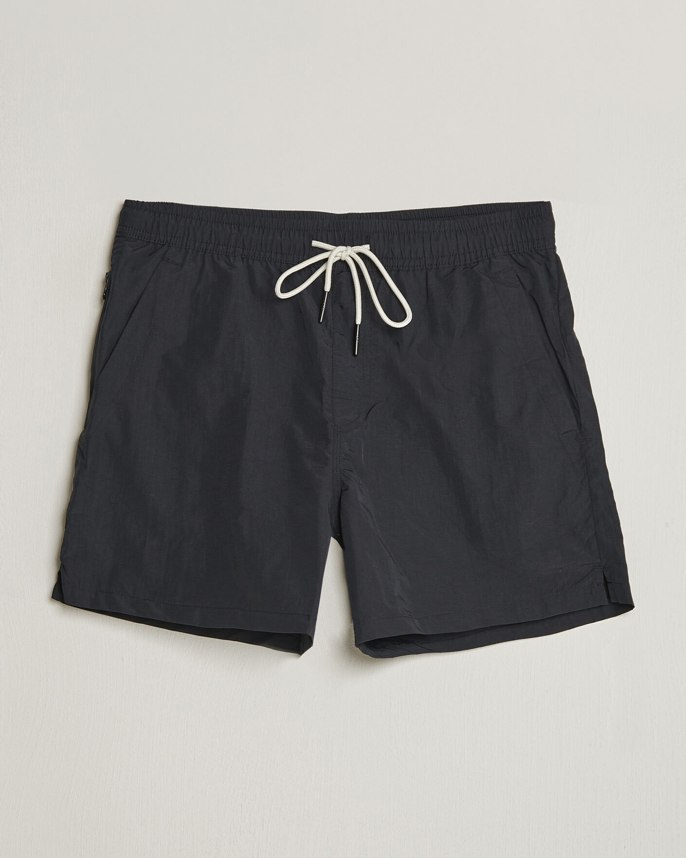 Herr | Badbyxor | OAS | Plain Swimshorts Black
