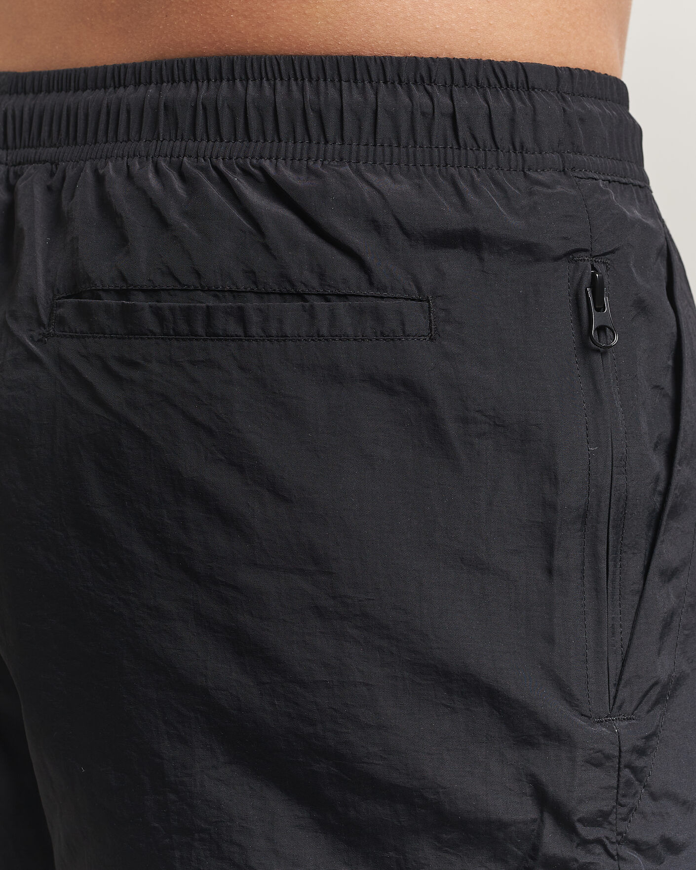 Herr | Badbyxor | OAS | Plain Swimshorts Black