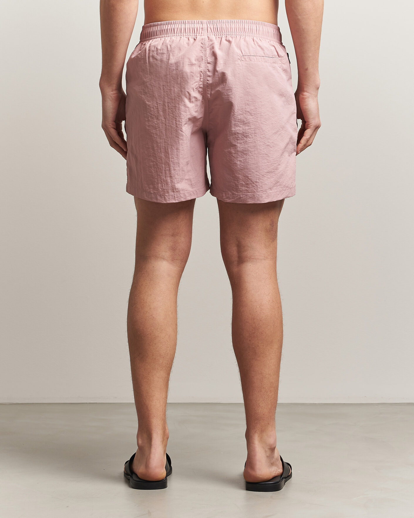 Herr | Badbyxor | OAS | Plain Swimshorts Blush