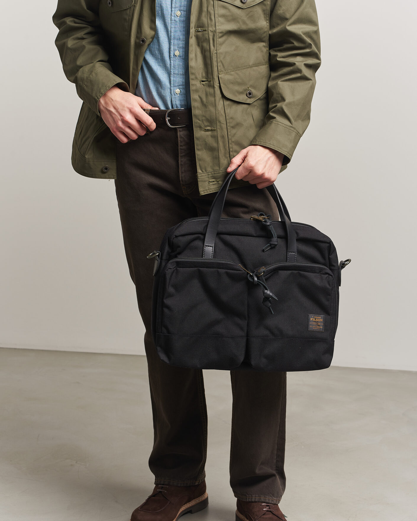 Herr | Väskor | Filson | Dryden Cordura Nylon Briefcase Black