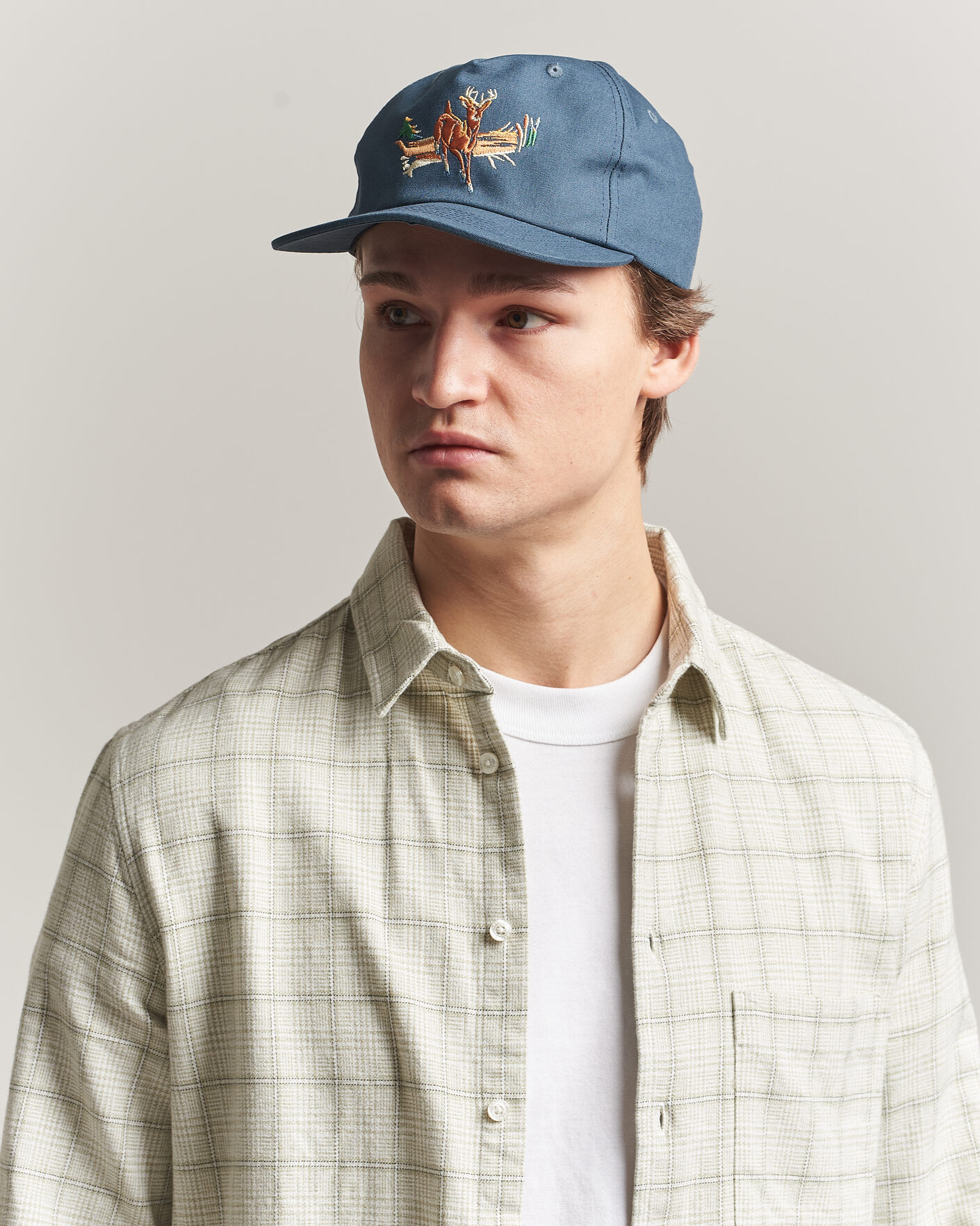 Herr | Hattar & kepsar | Filson | Deer Trucker Cap Dusty Blue