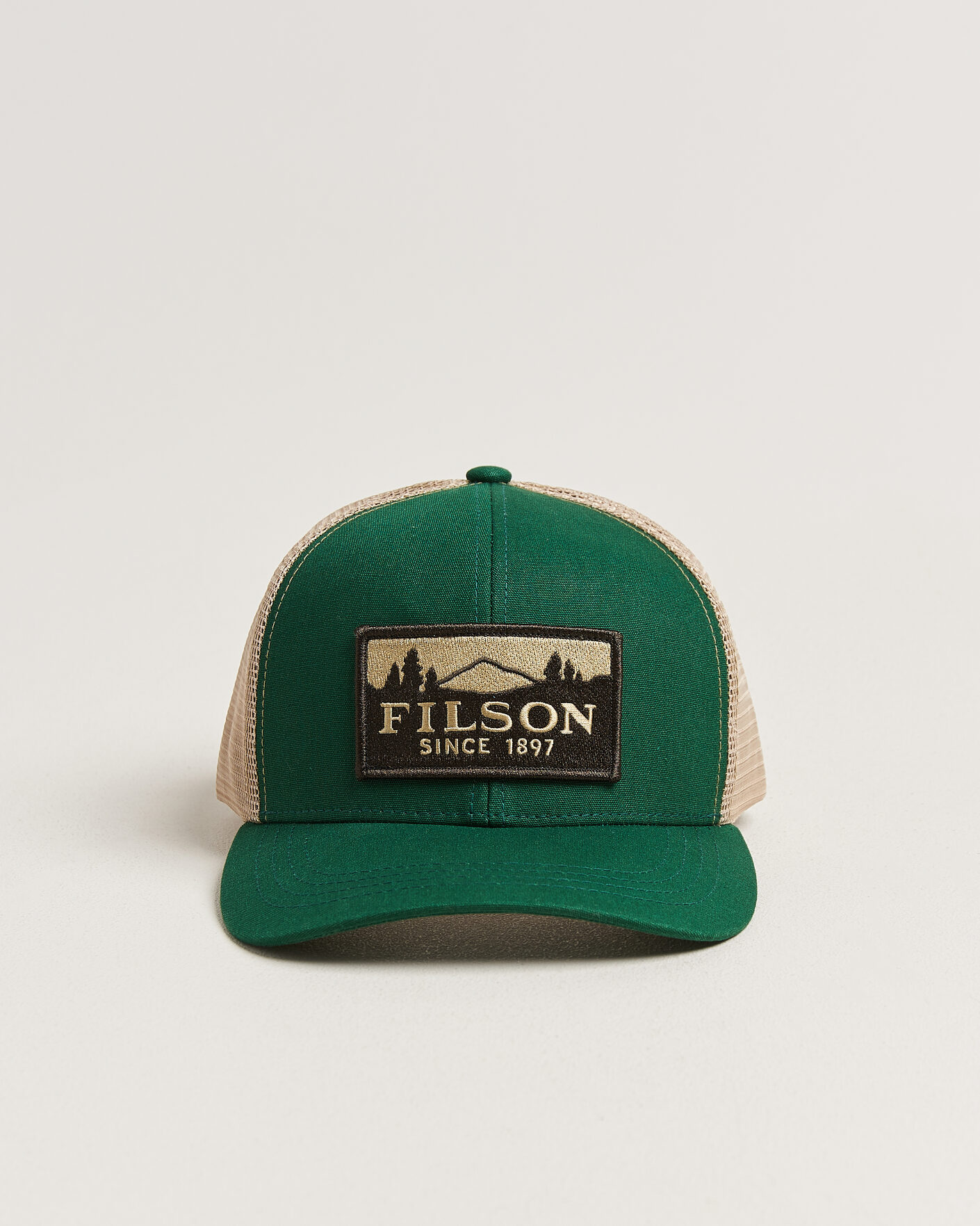 Herr | Hattar & kepsar | Filson | Scenic Logger Mesh Cap Pine/Brown