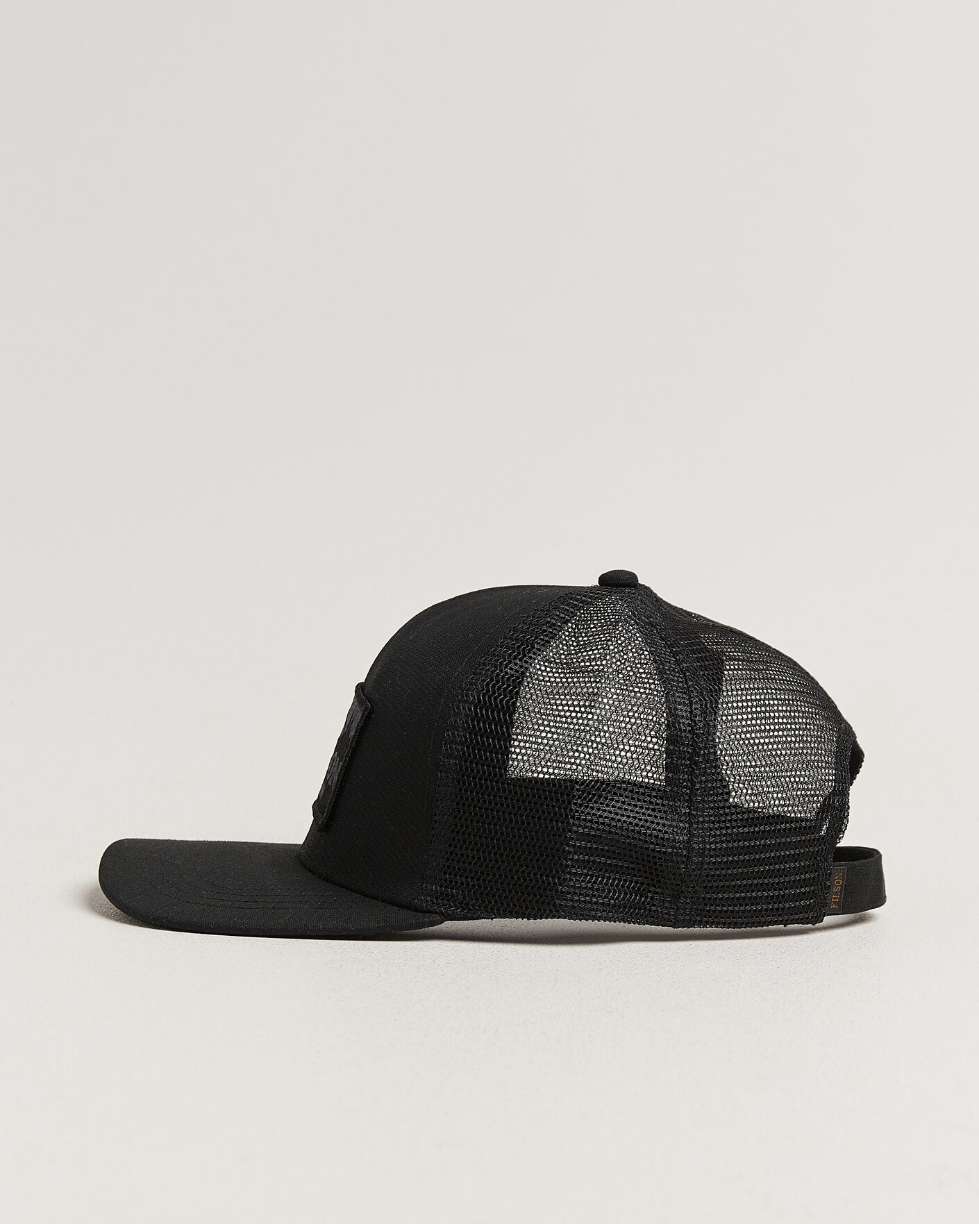 Herr | Hattar & kepsar | Filson | Scenic Waxed Logger Mesh Cap Black