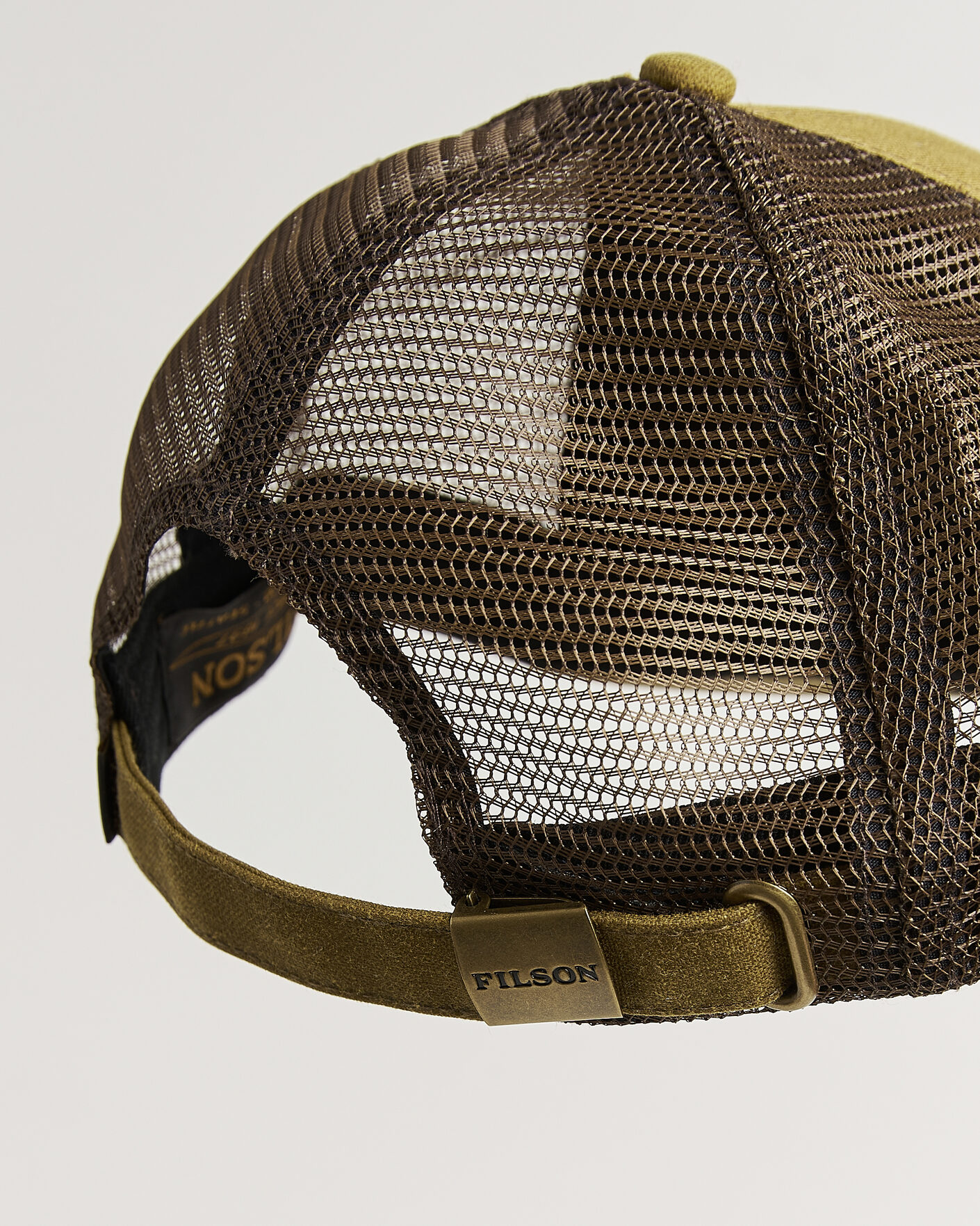 Herr | Hattar & kepsar | Filson | Scenic Waxed Logger Mesh Cap Dark Tan