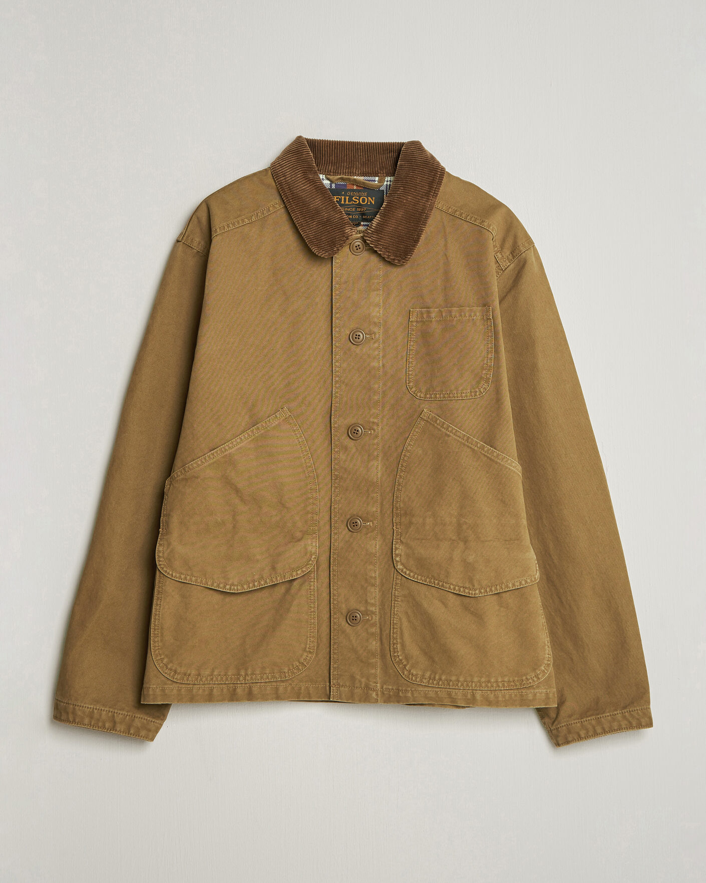 Herr | Jackor | Filson | Canvas Outfitter Jacket Kangaroo