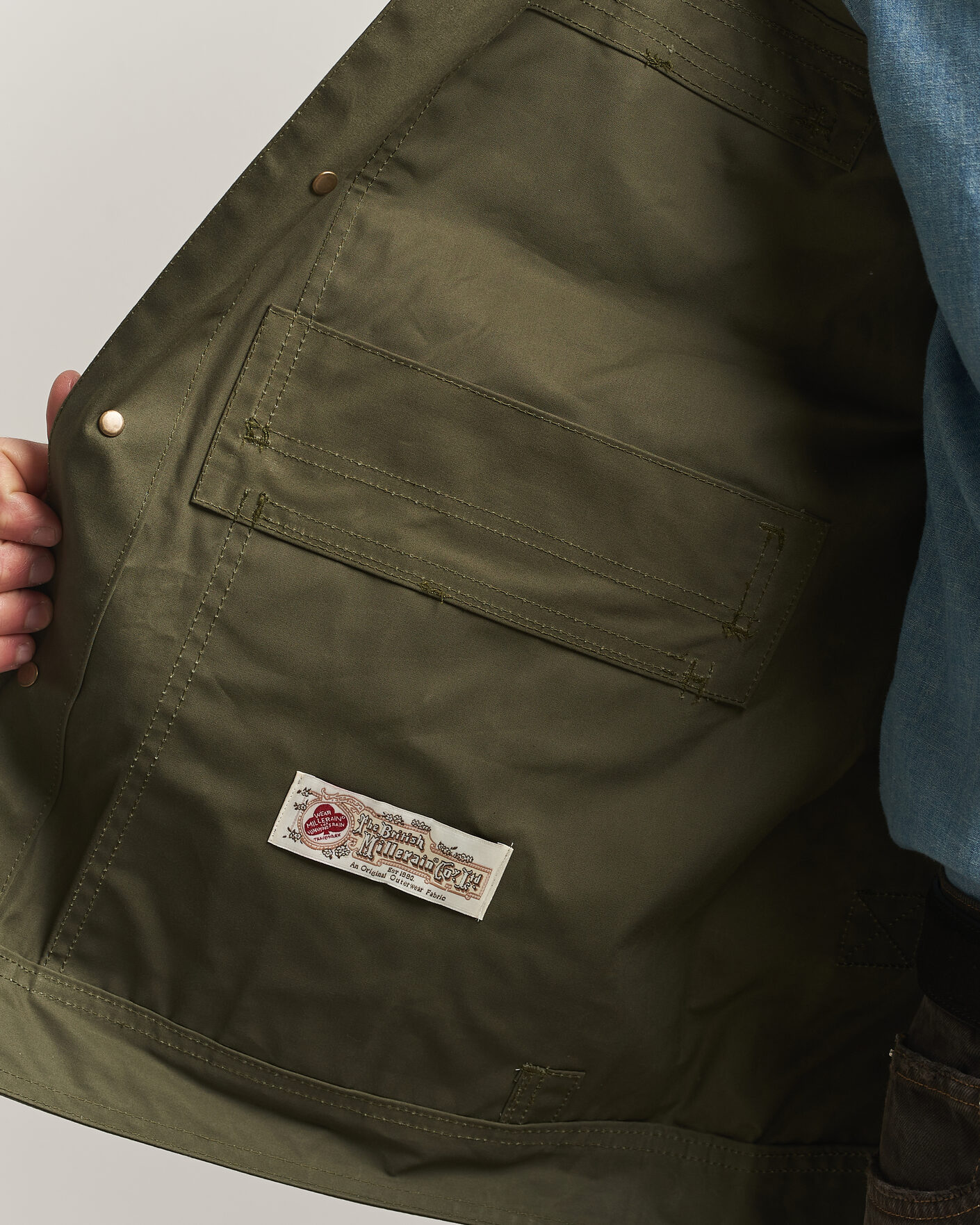 Herr | Jackor | Filson | Ranger Journeman Jacket Dark Olive
