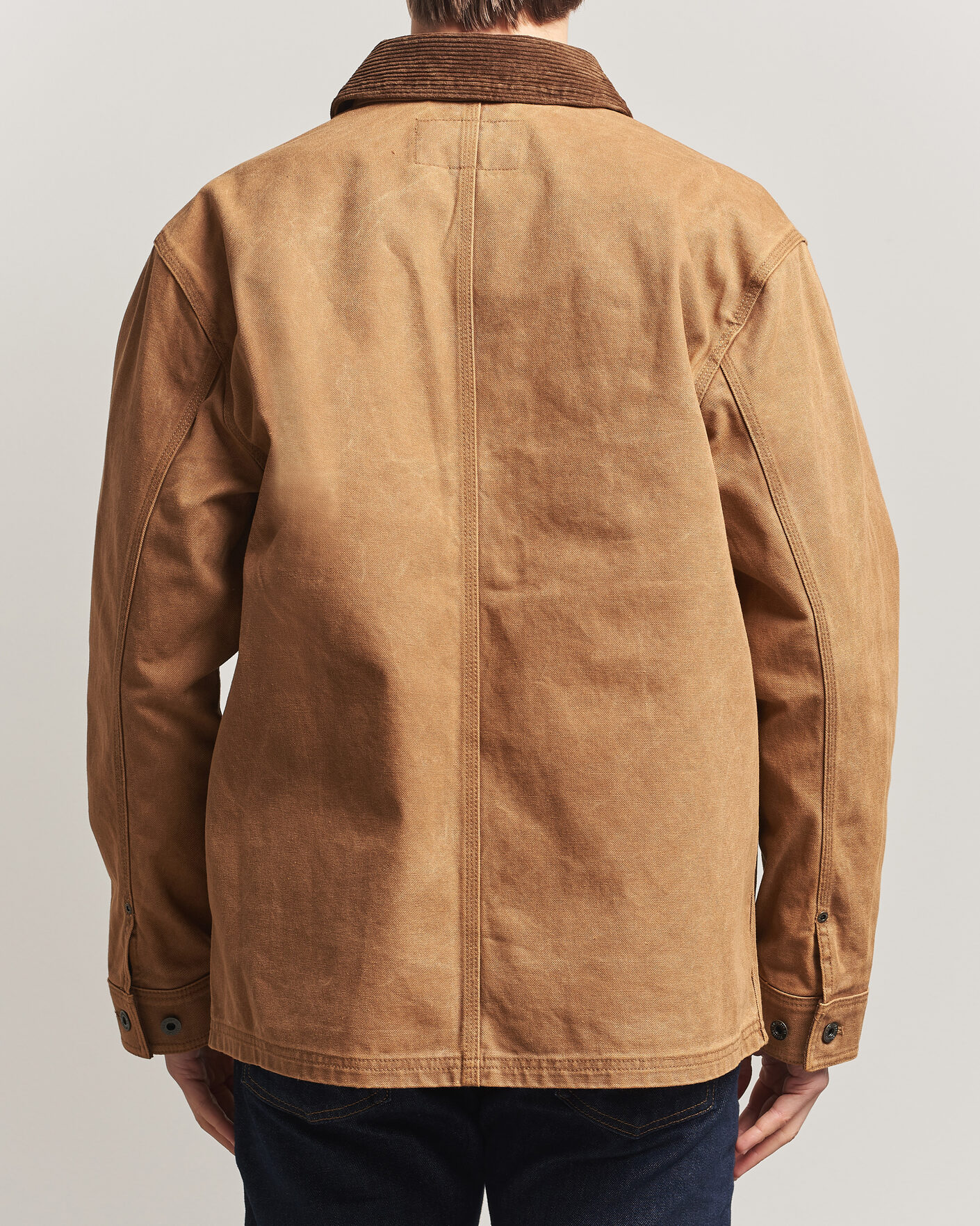 Herr | Jackor | Filson | Rustic Canvas Barn Coat Whiskey