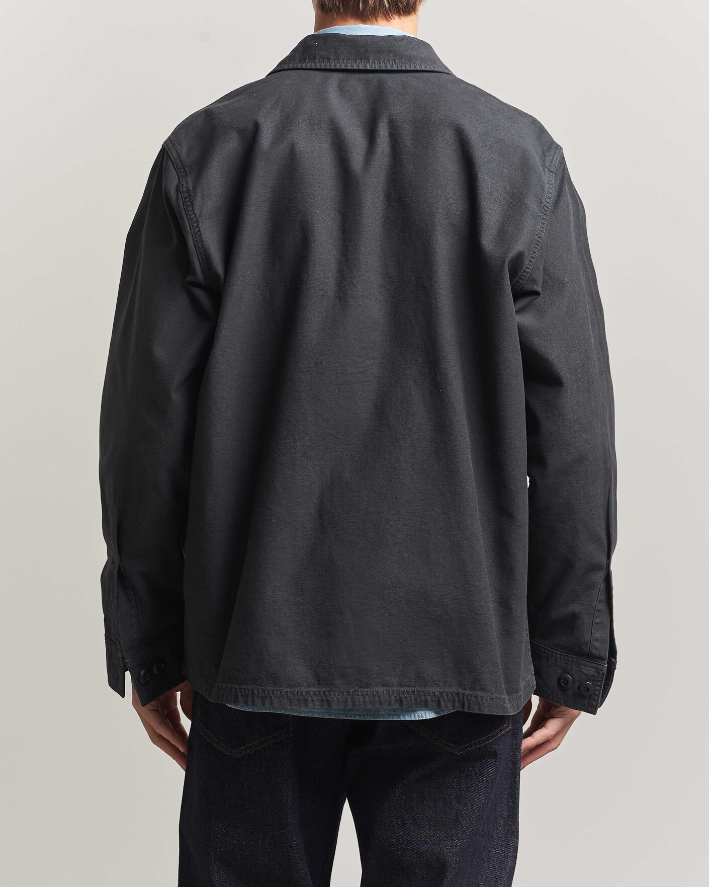 Herr | Skjortor | Filson | Reverse Sateen Jac-Shirt Washed Black
