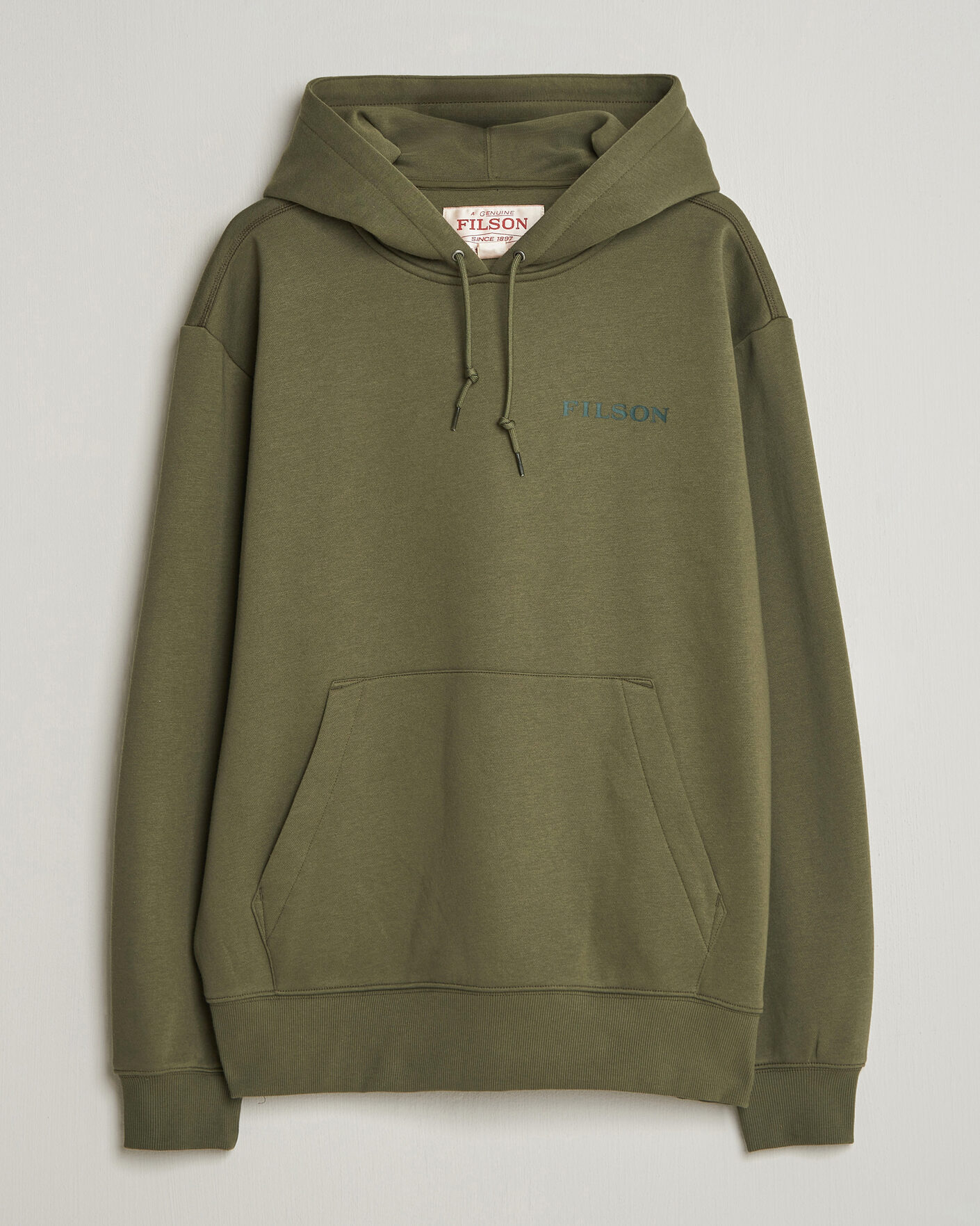 Herr | Tröjor | Filson | Scenic Graphic Hoodie Surplus Green
