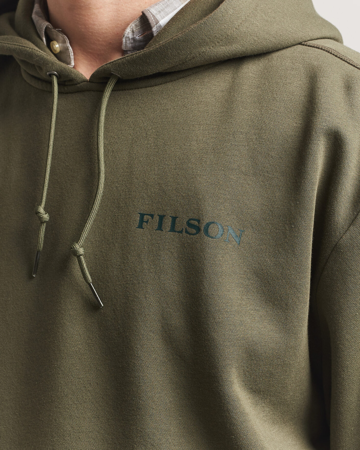 Herr | Tröjor | Filson | Scenic Graphic Hoodie Surplus Green