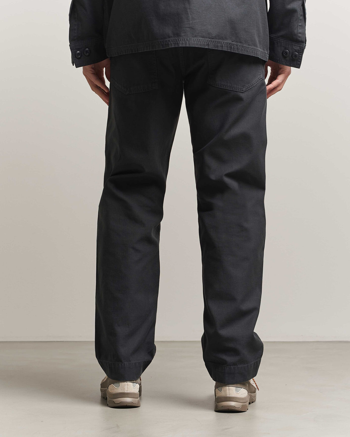 Herr | Byxor | Filson | Field Supply Pants Washed Faded Black