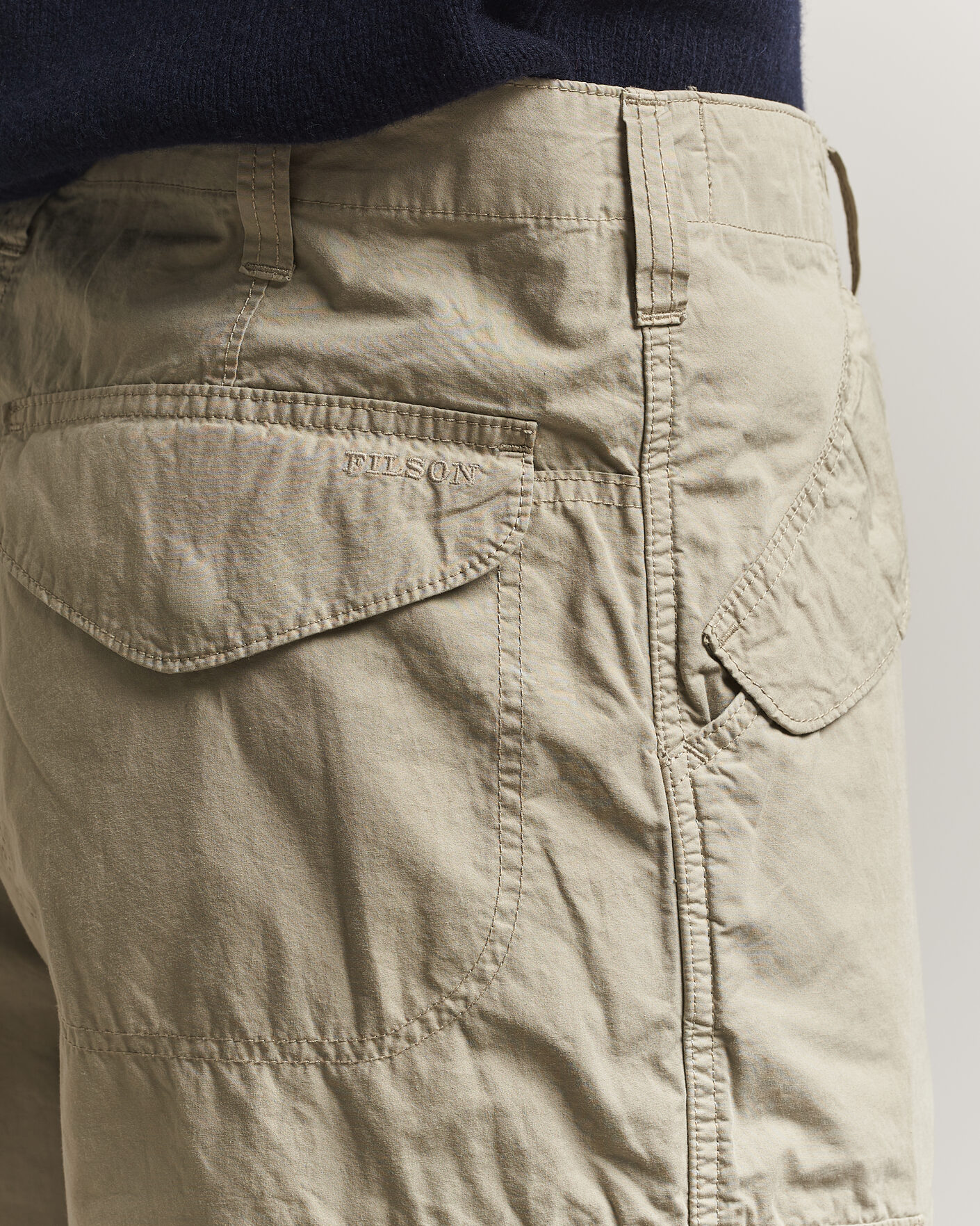 Herr | Byxor | Filson | Tropical Poplin Cargo Pants Dried Sage