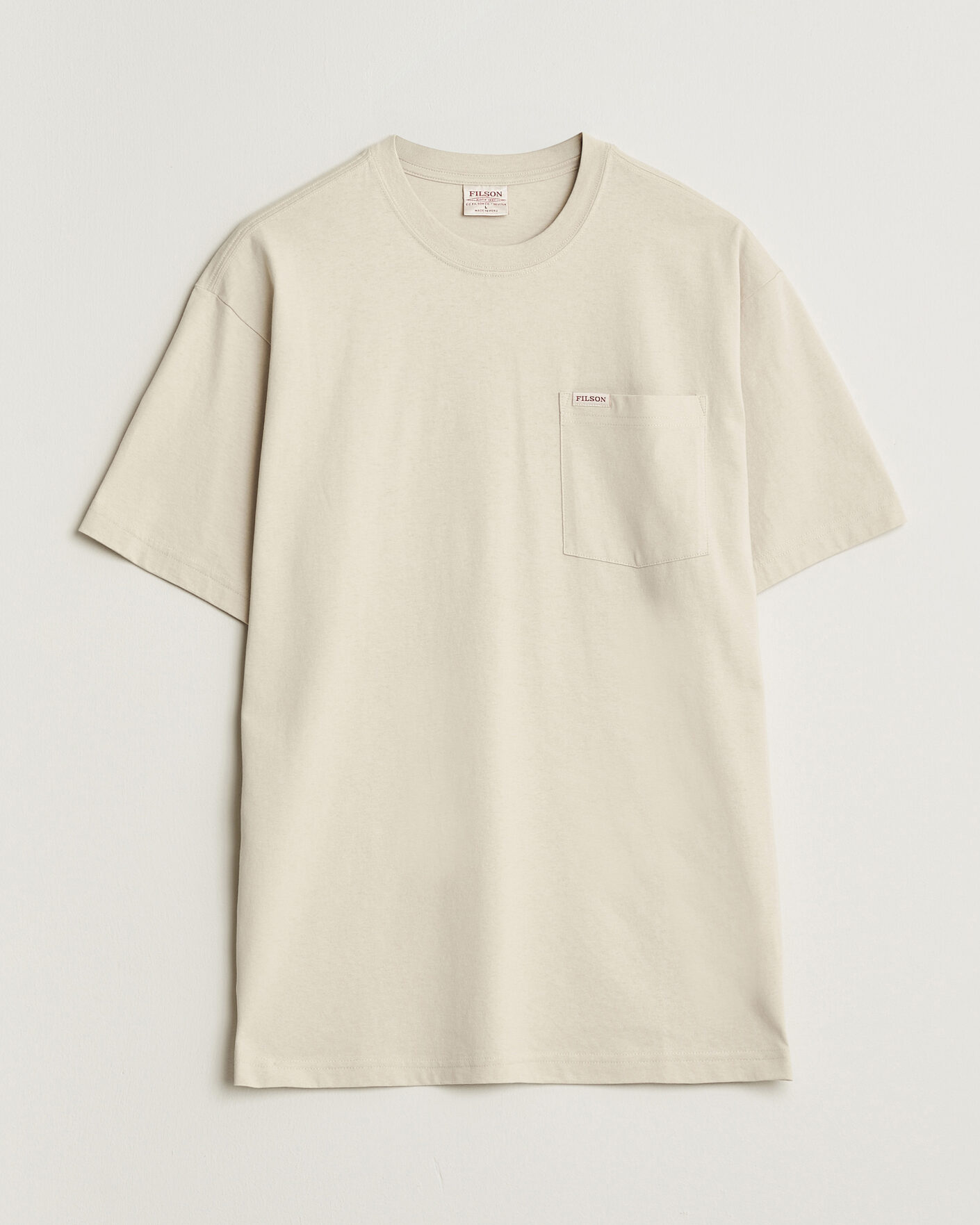 Herr | T-Shirts | Filson | Pocket T-Shirt Natural