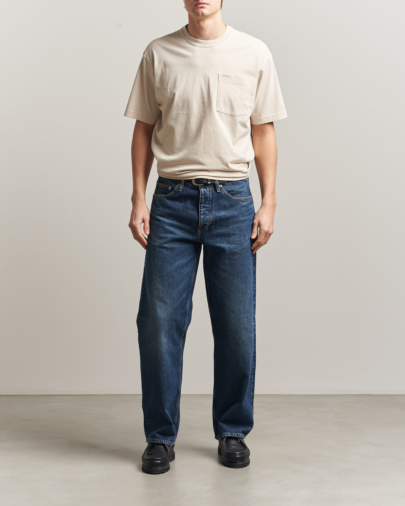 Herr | T-Shirts | Filson | Pocket T-Shirt Natural