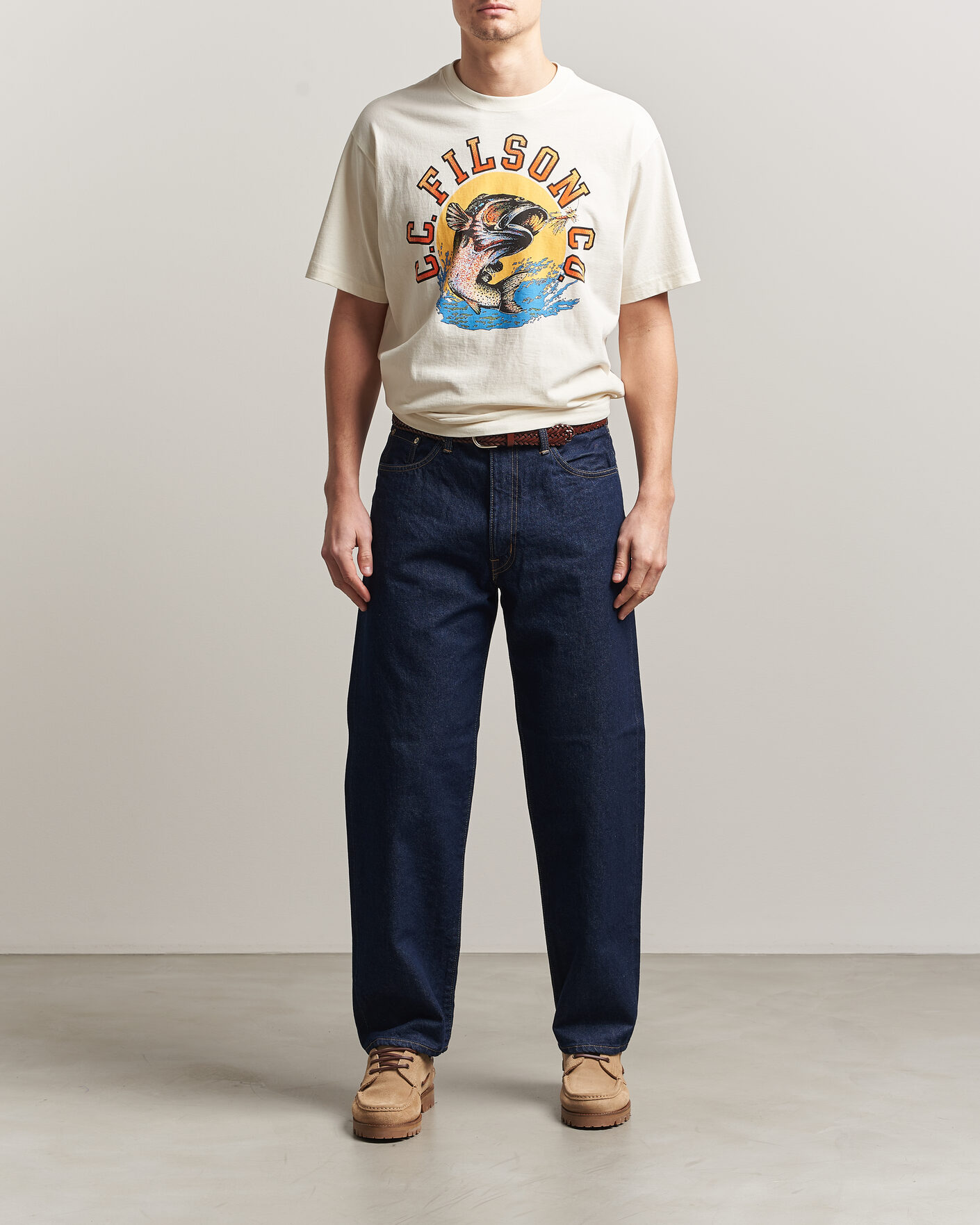 Herr | T-Shirts | Filson | Dry Fly Graphic T-Shirt Basswood