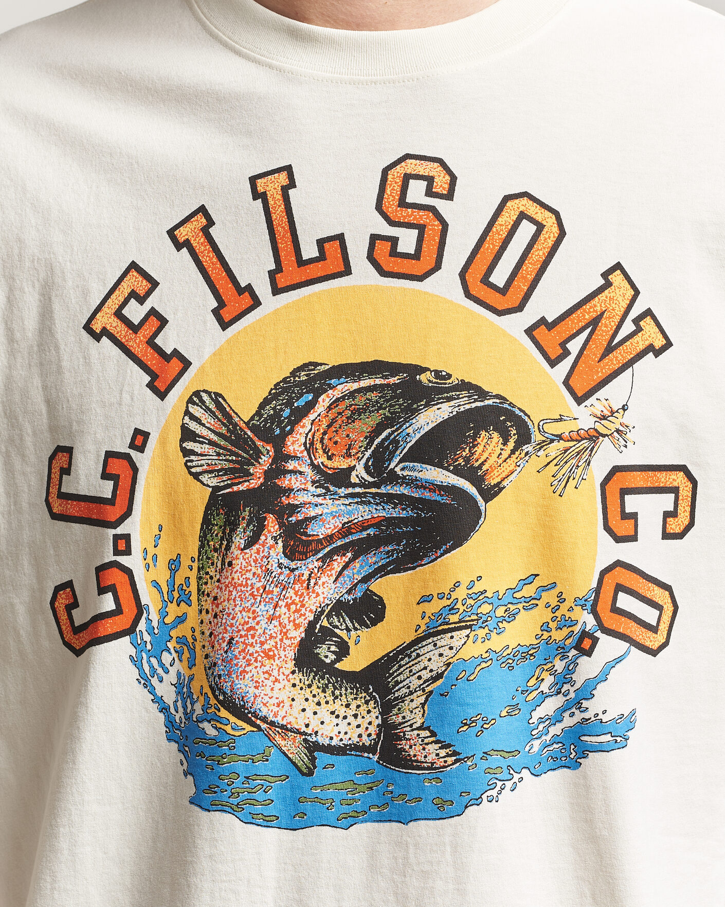 Herr | T-Shirts | Filson | Dry Fly Graphic T-Shirt Basswood