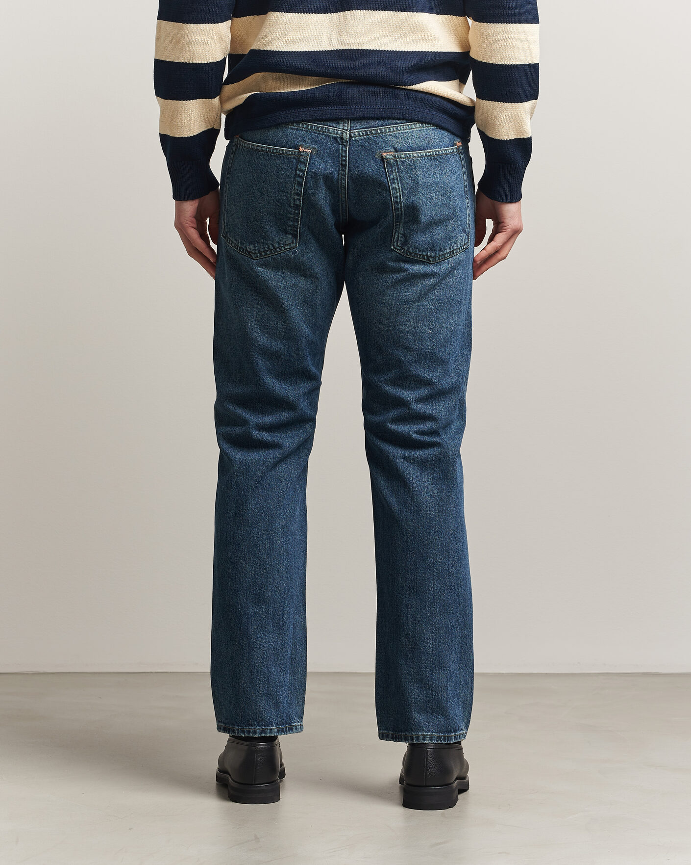 Herr | Byxor | -1 Nordic Denim | Regular Fit Jeans Dark Authentic
