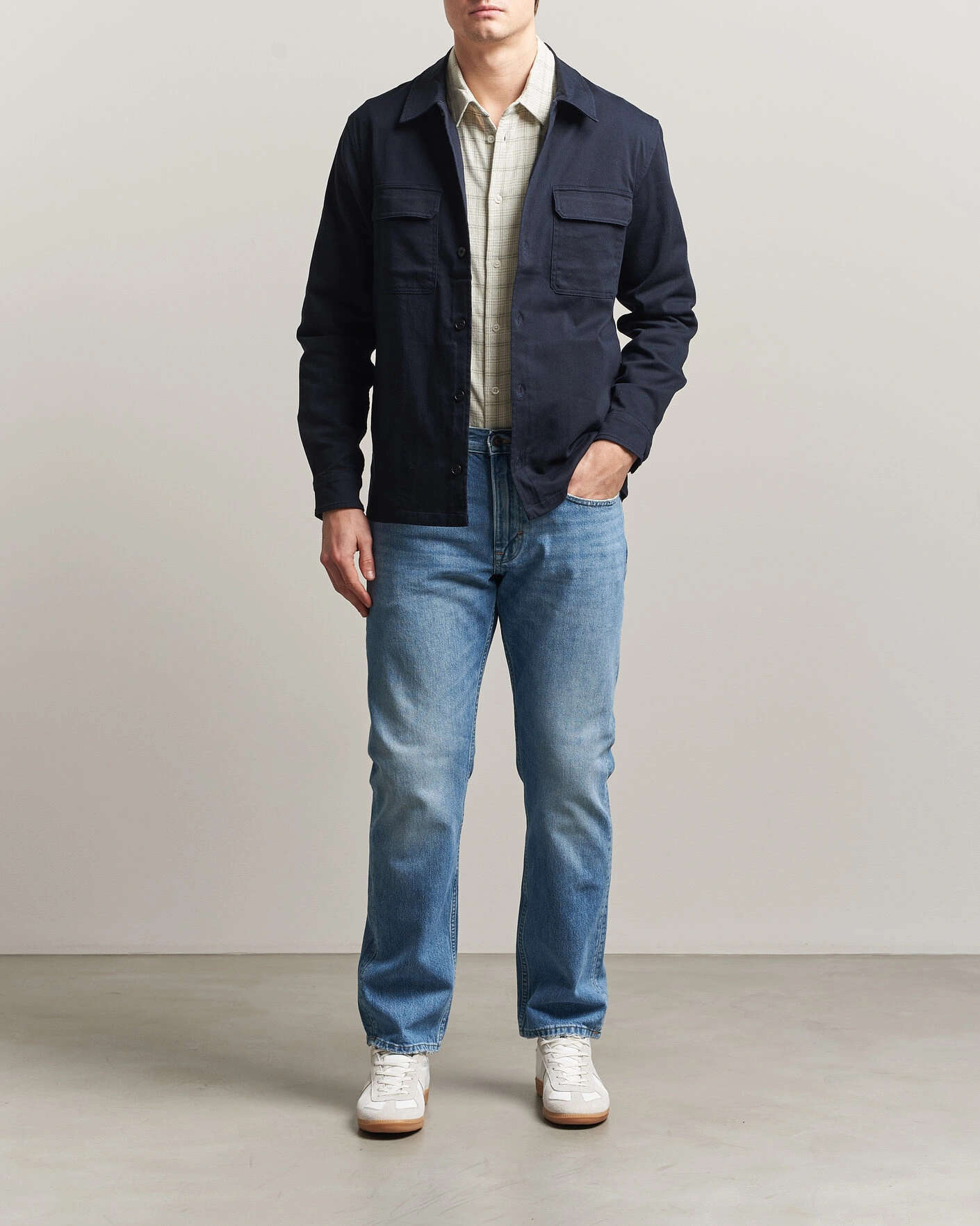 Herr | Byxor | -1 Nordic Denim | Regular Fit Jeans 90's Blue