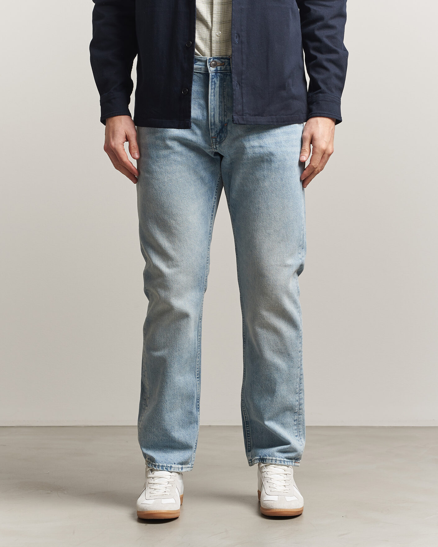 Herr | Byxor | -1 Nordic Denim | Regular Fit Jeans Sky Blue