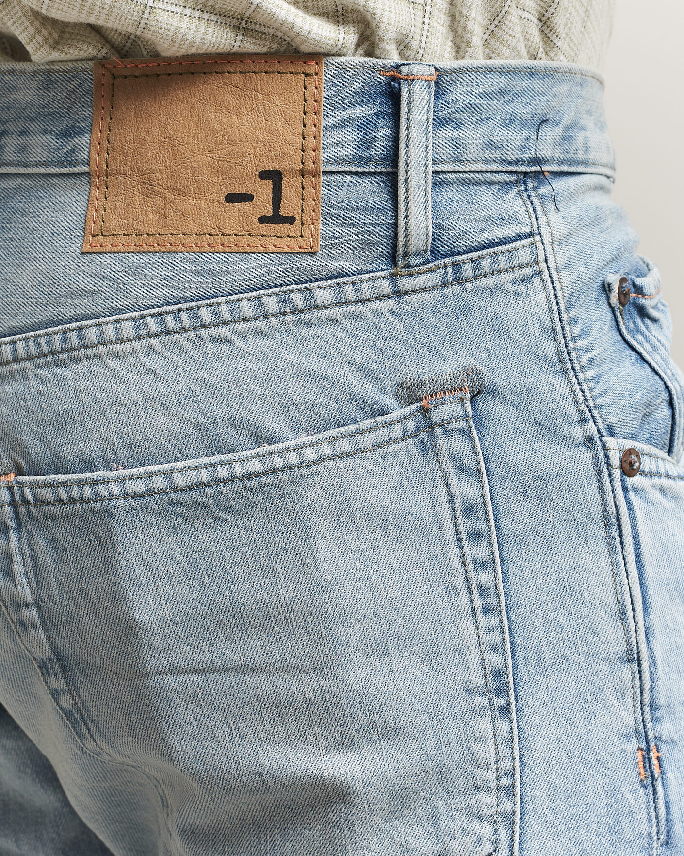 Herr | Byxor | -1 Nordic Denim | Regular Fit Jeans Sky Blue