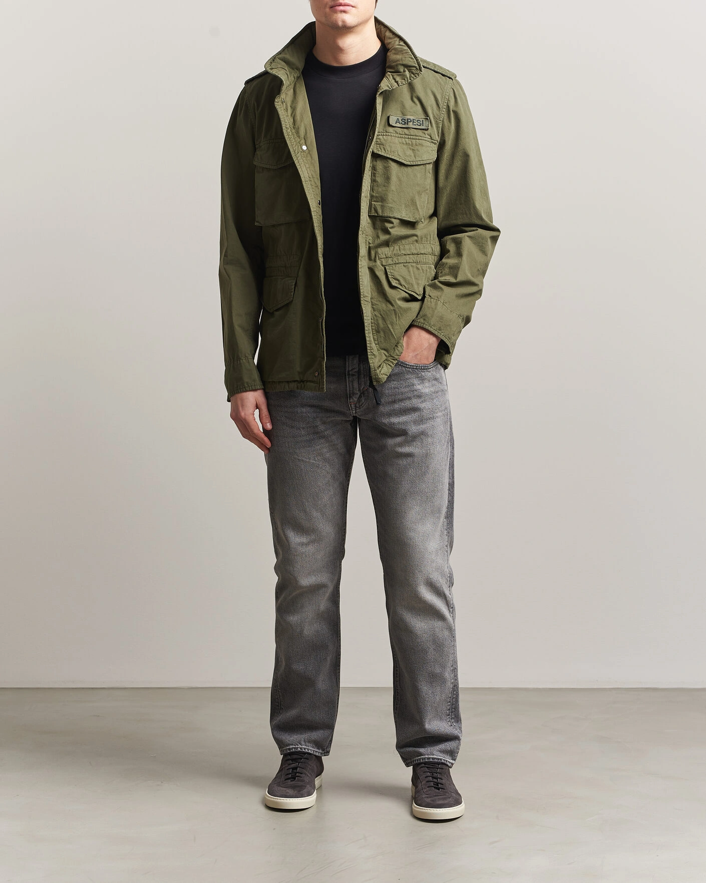Herr | Byxor | -1 Nordic Denim | Regular Fit Jeans Summer Grey
