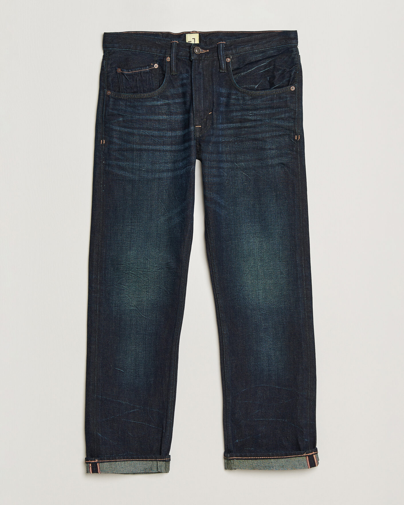 Herr | Byxor | -1 Nordic Denim | Regular Fit Selvedge Jeans Connoisseur Blue