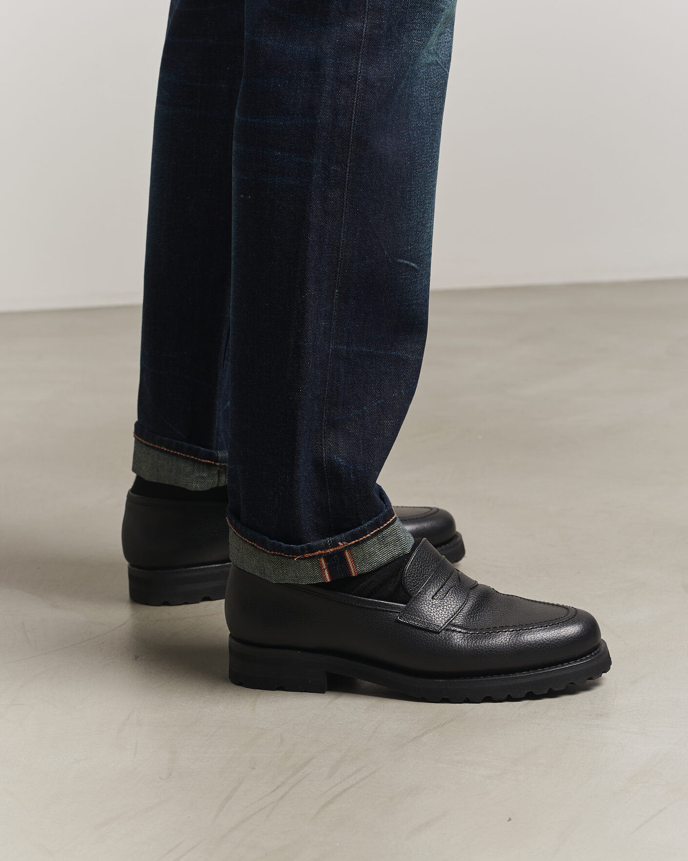 Herr | Byxor | -1 Nordic Denim | Regular Fit Selvedge Jeans Connoisseur Blue