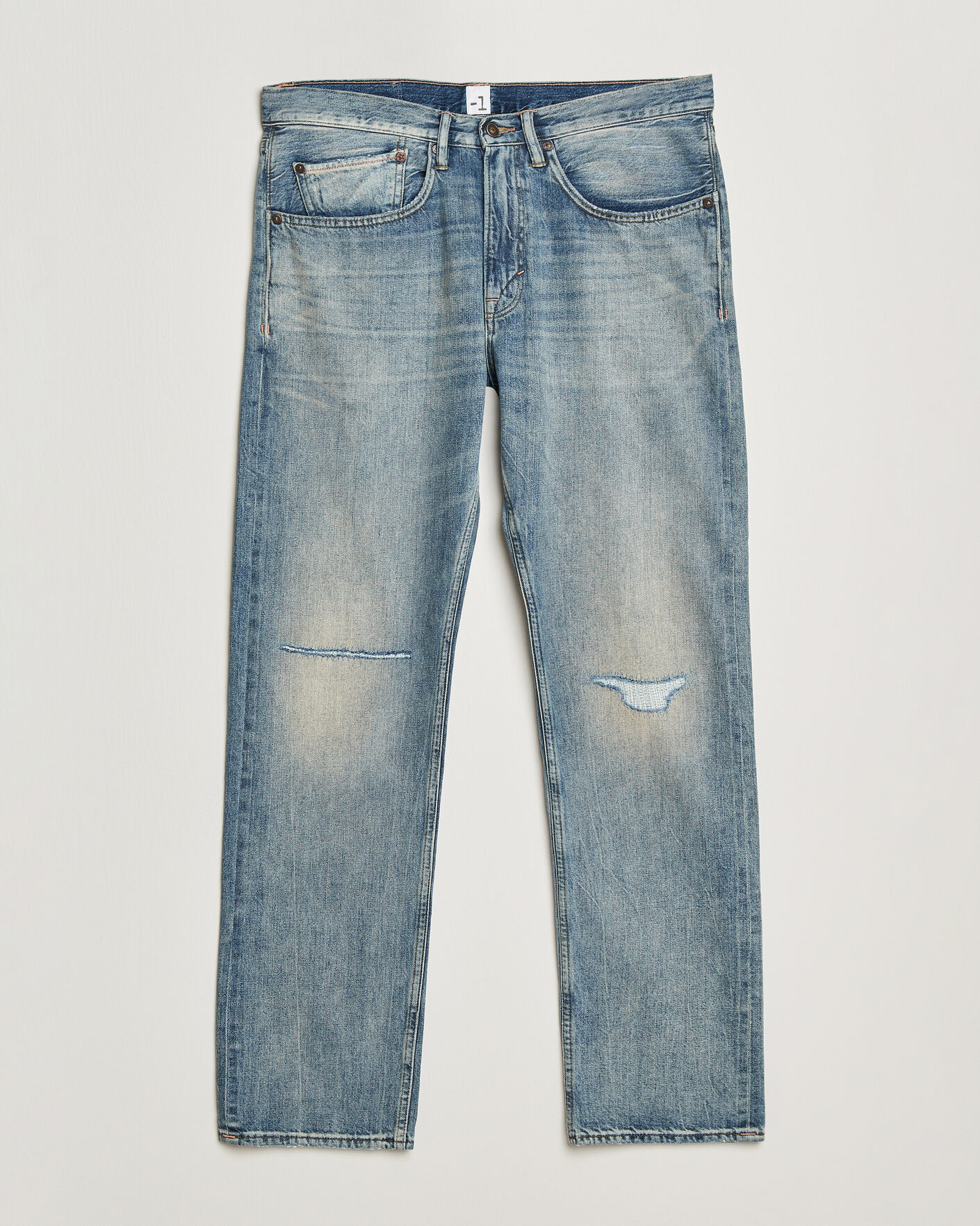 Herr | Jeans | -1 Nordic Denim | Regular Fit Selvedge Jeans Summer Breeze