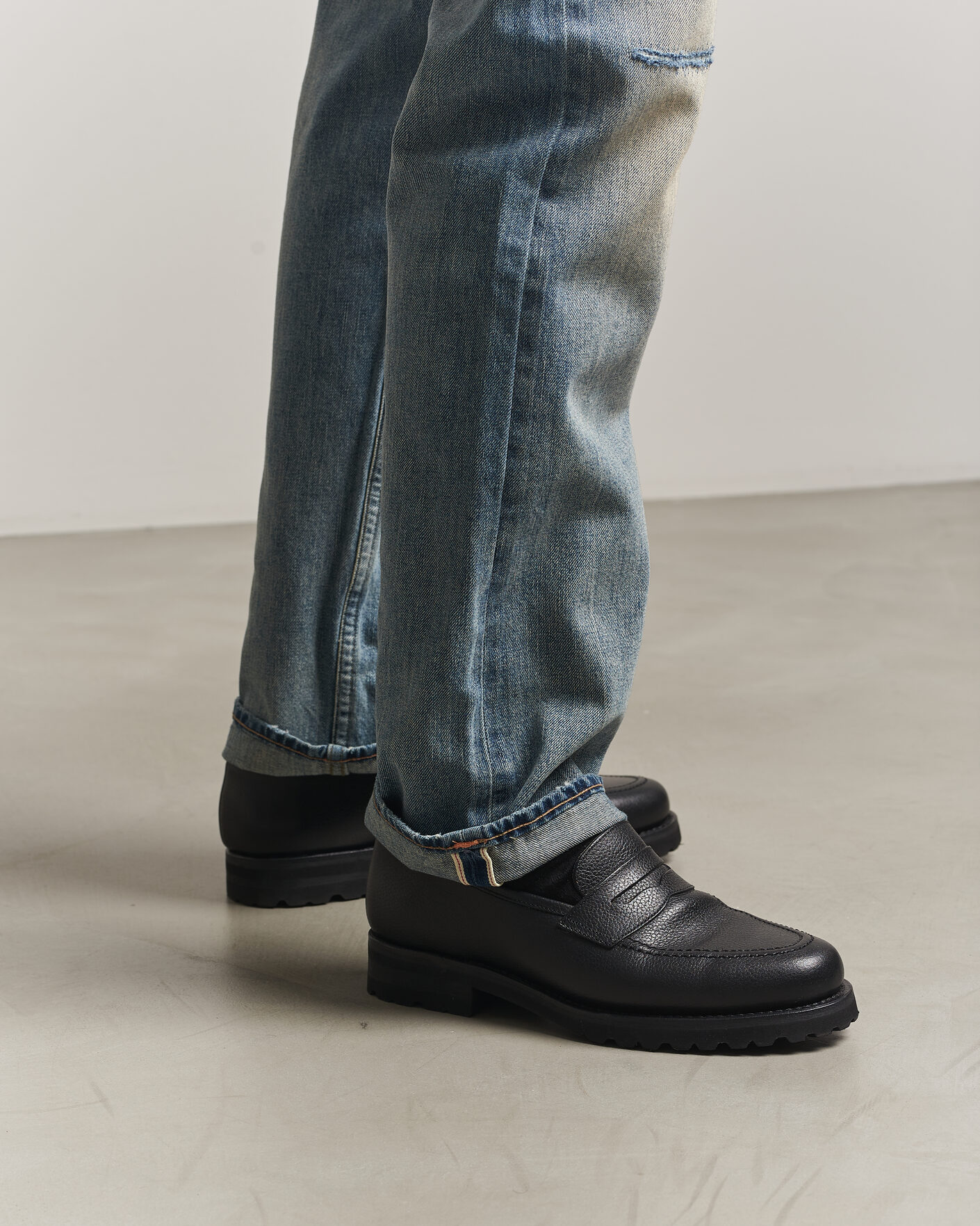 Herr | Byxor | -1 Nordic Denim | Regular Fit Selvedge Jeans Summer Breeze