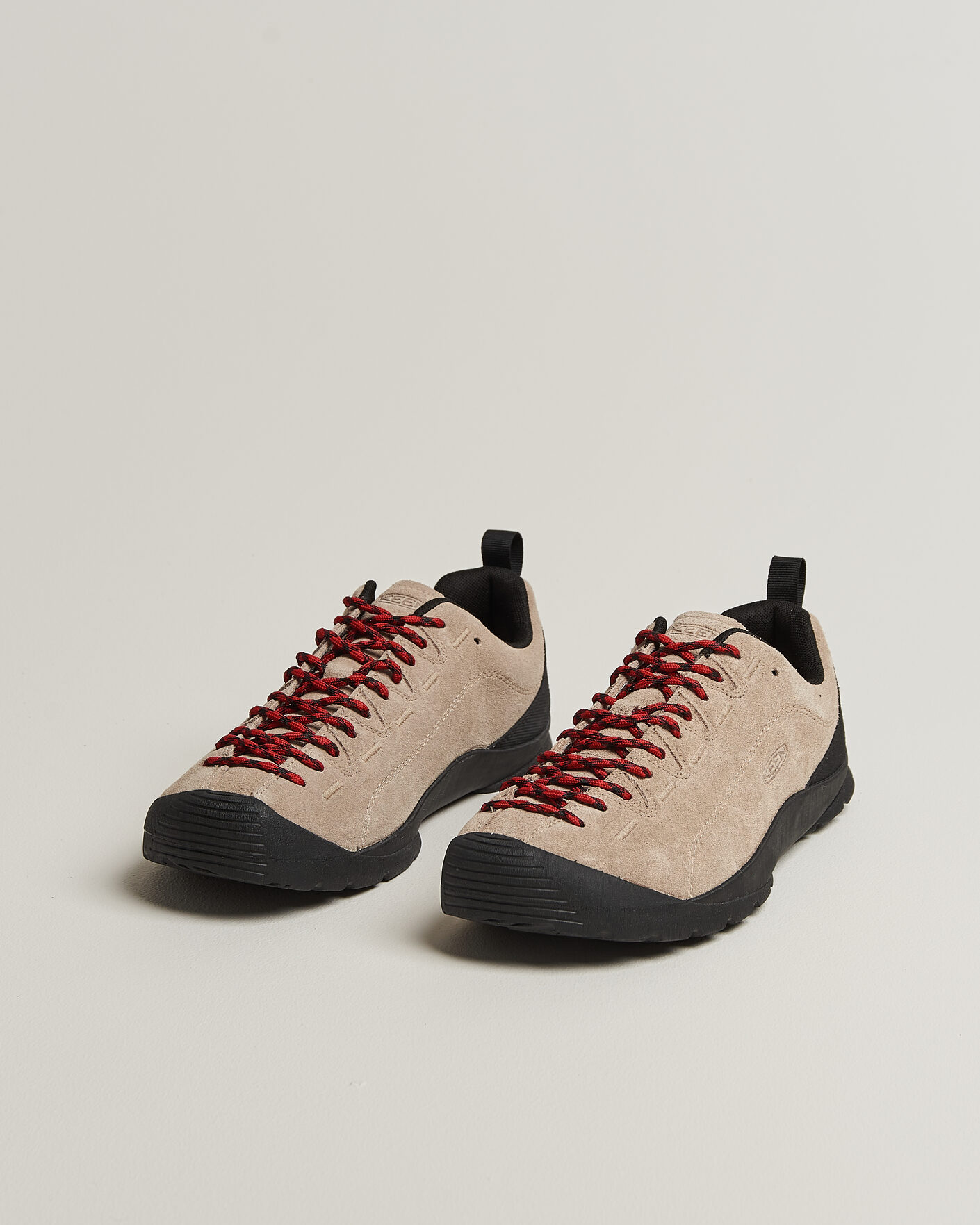 Herr | Trail Sneakers | KEEN | Jasper Suede Sneaker Silver Mink