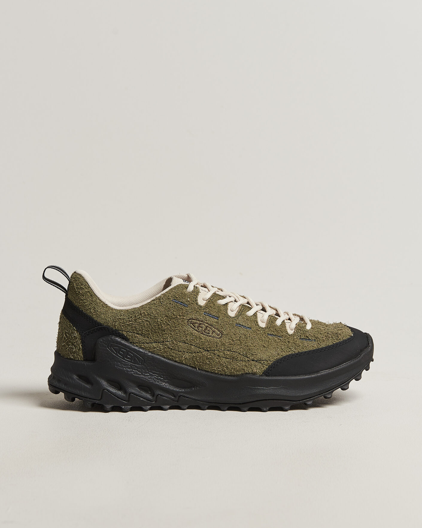 Herr | Trail Sneakers | KEEN | Jasper Zionic Suede Sneaker Dark Olive