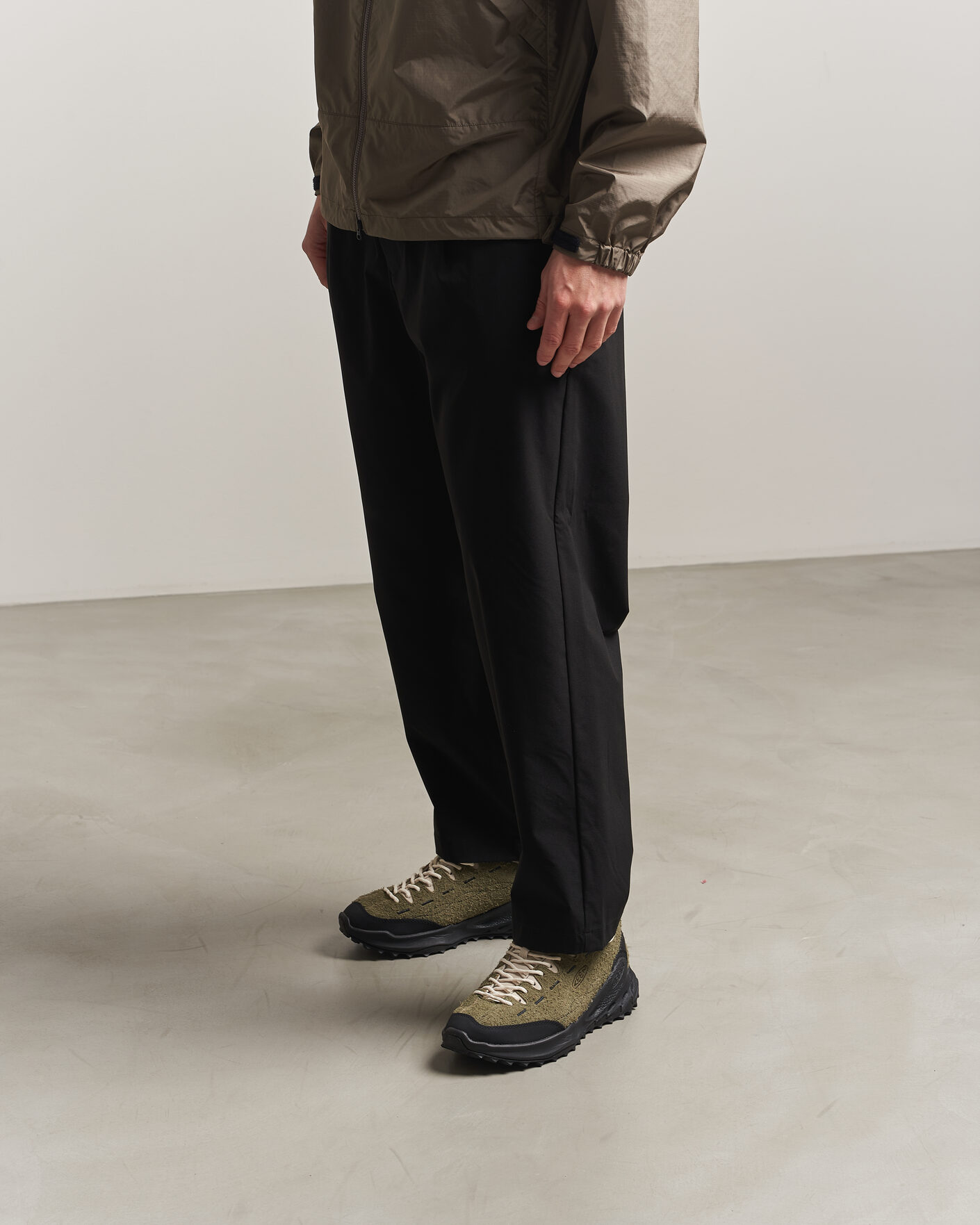 Herr | Trail Sneakers | KEEN | Jasper Zionic Suede Sneaker Dark Olive