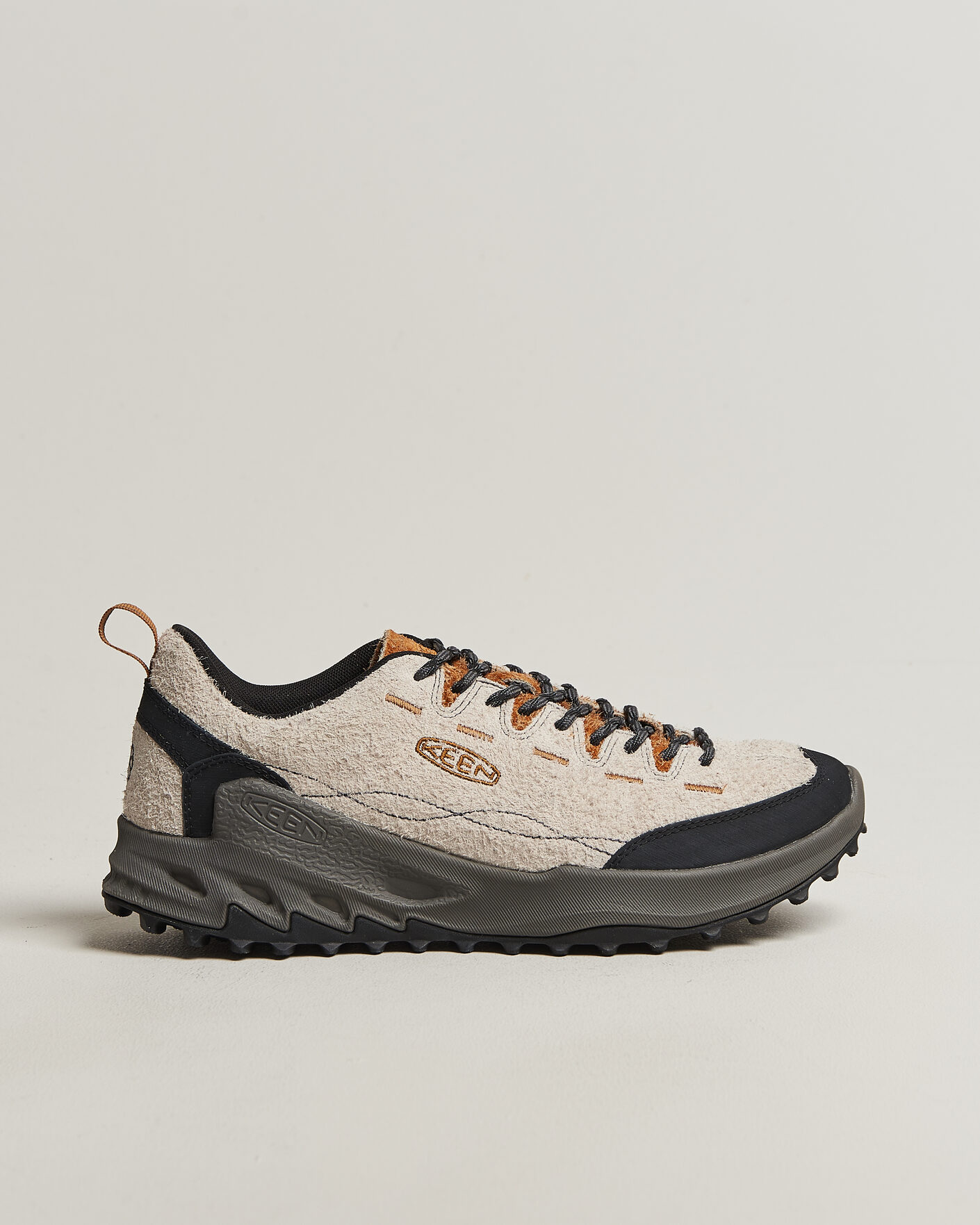 Herr | Trail Sneakers | KEEN | Jasper Zionic Suede Sneaker Maple