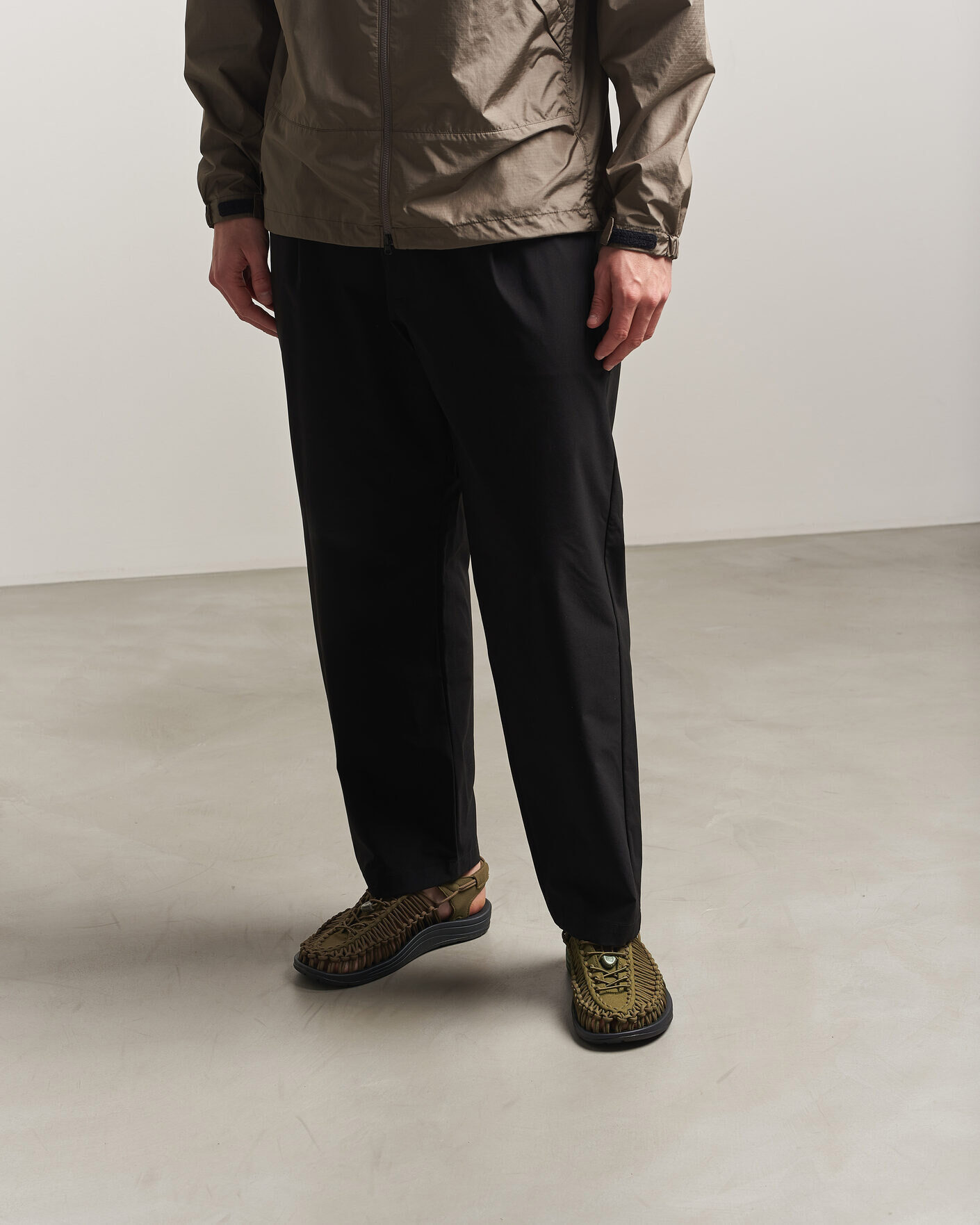 Herr | Sandaler & Tofflor | KEEN | Uneek Sneaker Sandal Dark Olive