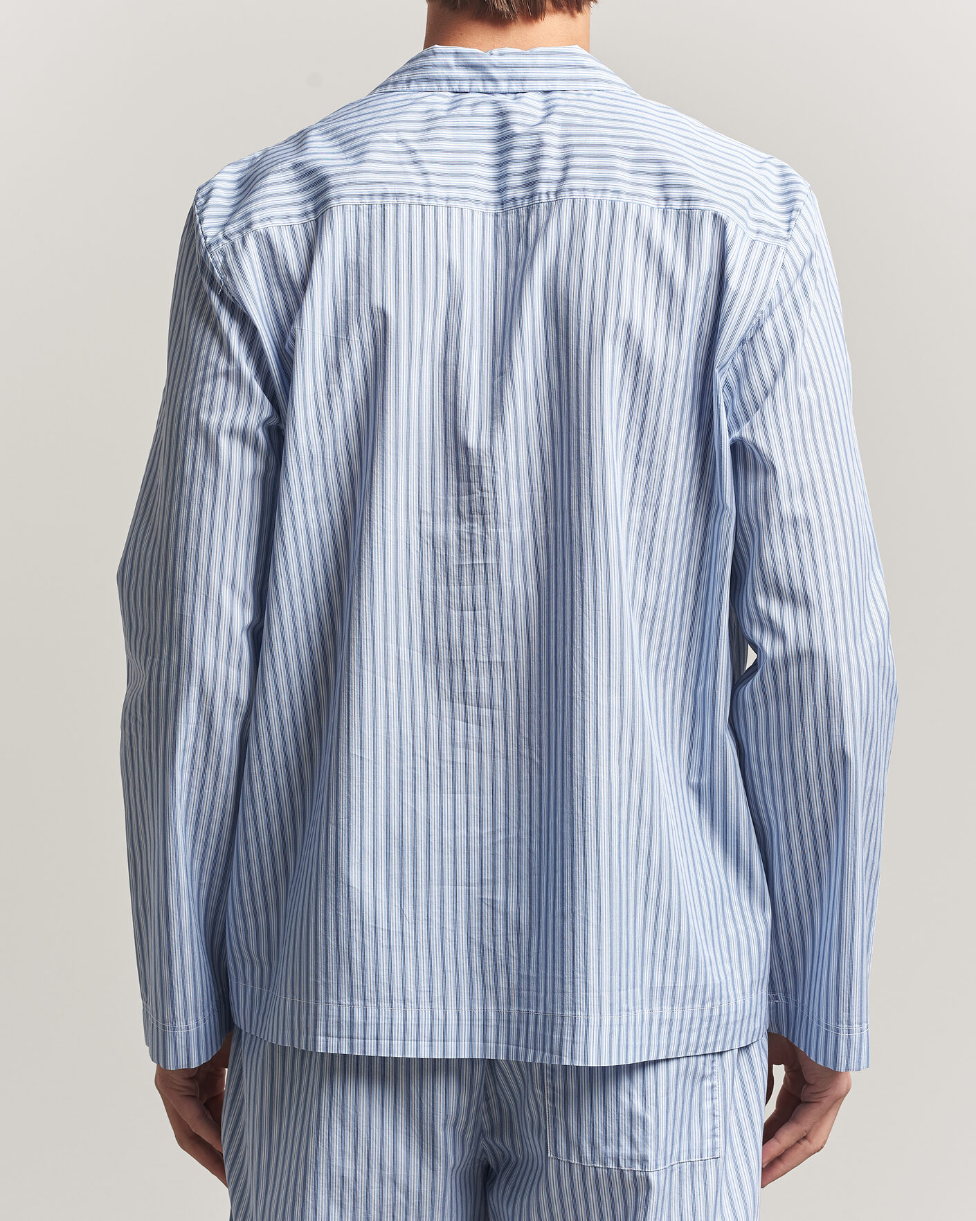 Herr | Pyjamas & Morgonrockar | Tekla | Fine Twill Pyjama Shirt Cooper Stripes