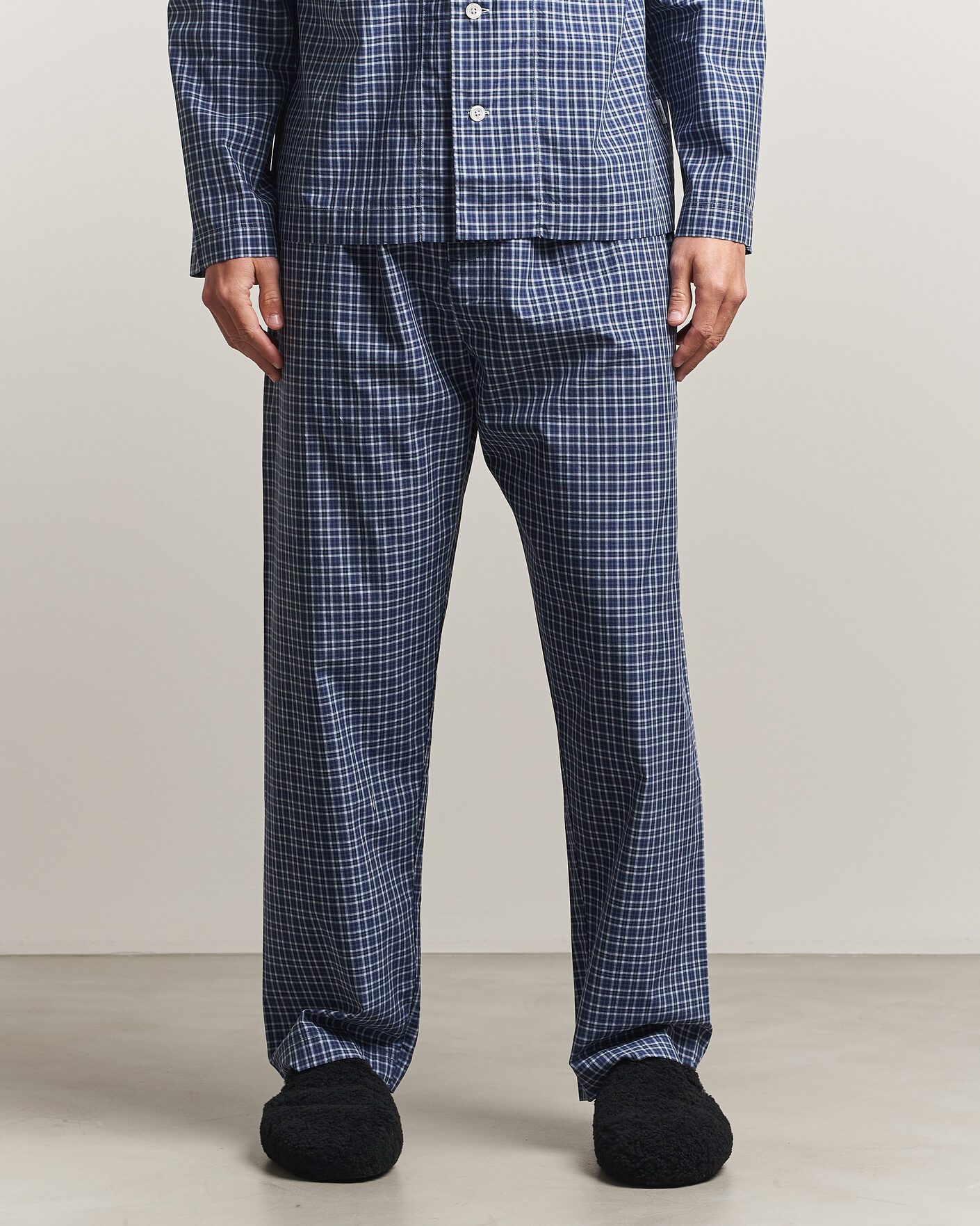 Herr | Pyjamas & Morgonrockar | Tekla | Fine Twill Pyjama Shirt Lanegan Checks